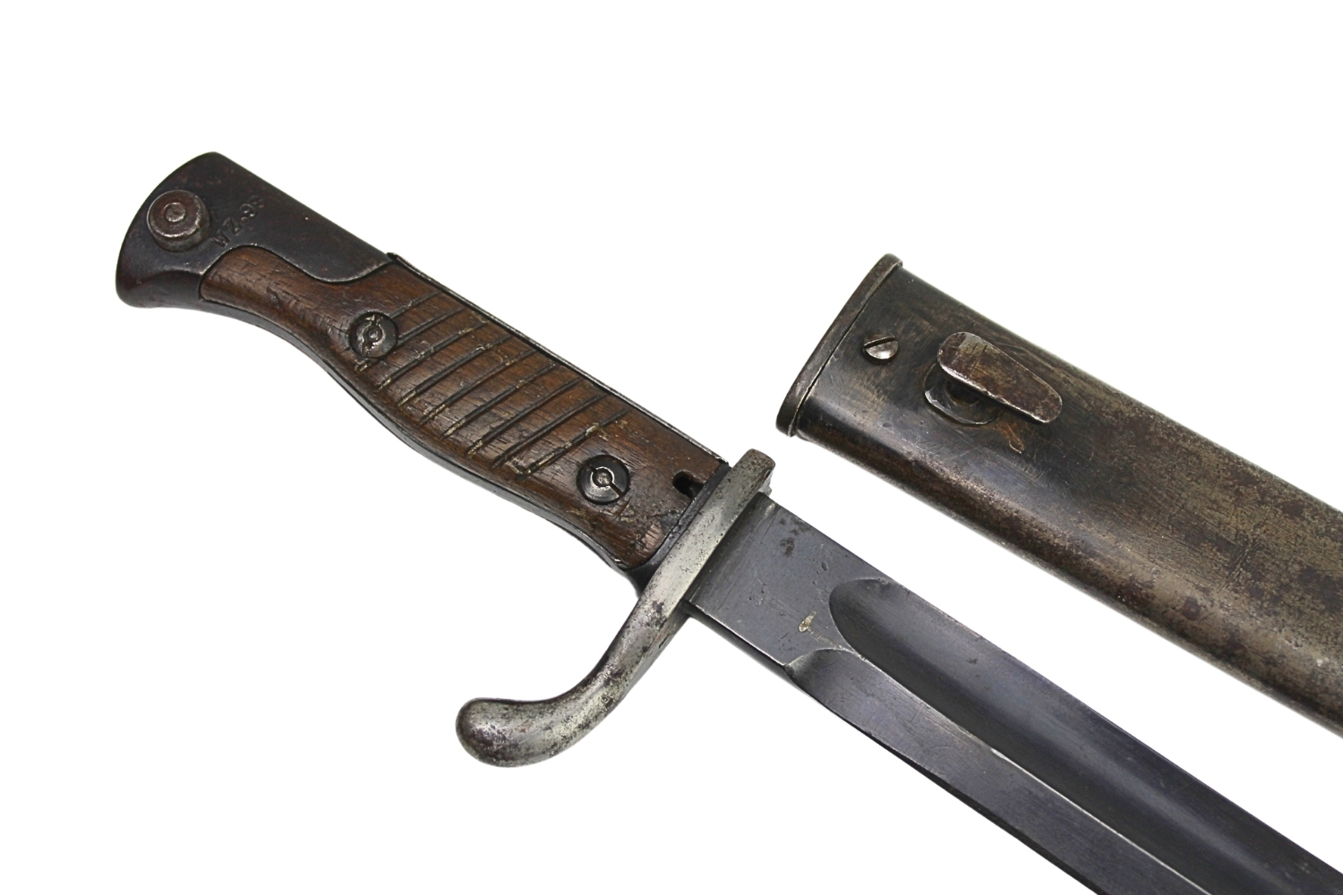 II RP Bagnet wz.98/05 „Liść” z polskim oznaczeniem wzoru