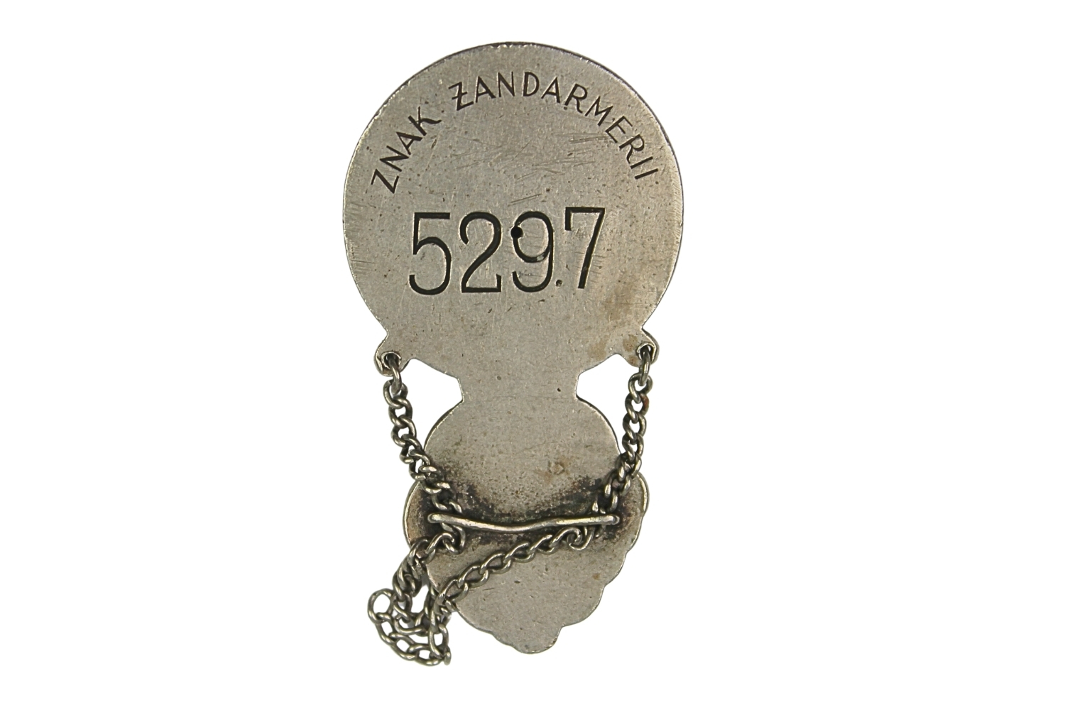 II RP ZNAK SŁUŻBOWY ŻANDARMERII