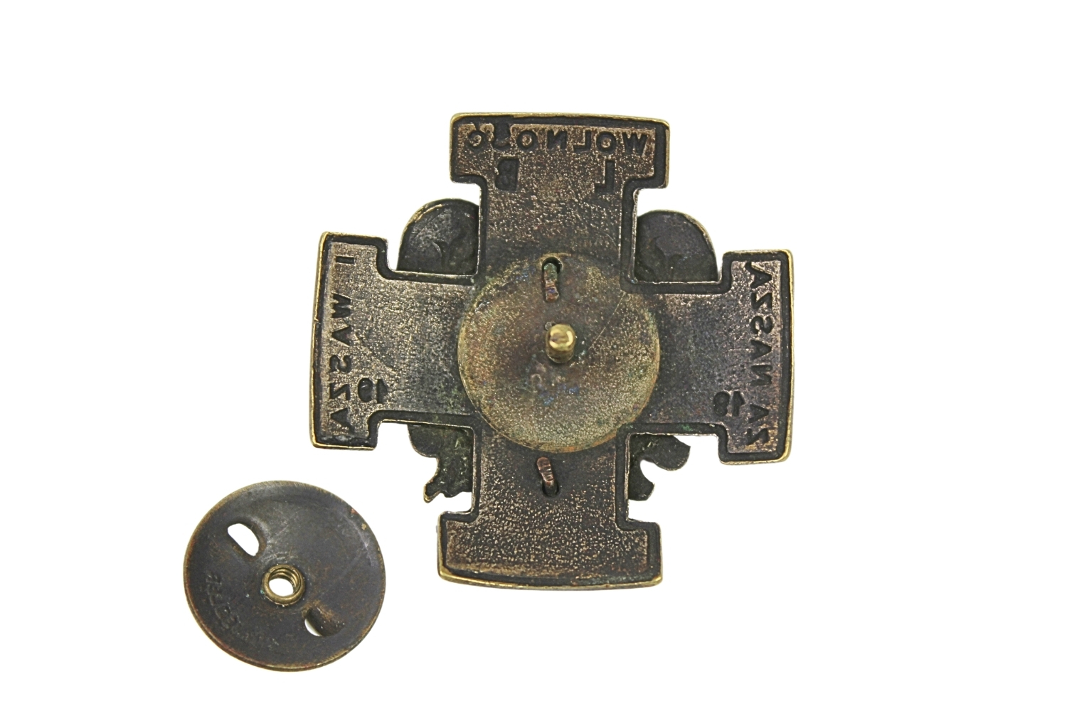 II RP Odznaka dywizja Litewsko-Białoruska „Za naszą wolność i waszą” 1919