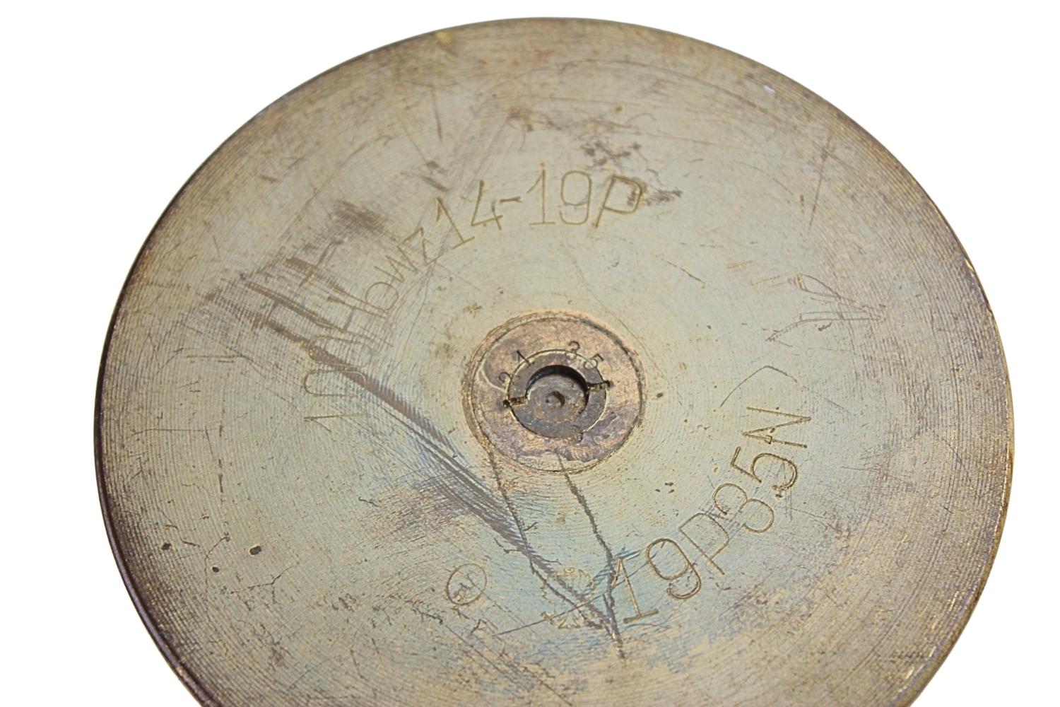 II RP ŁUSKA HAUBICA 100MM WZ.14 19 1935 ORZEŁ SKORUPA DEKORACYJNA