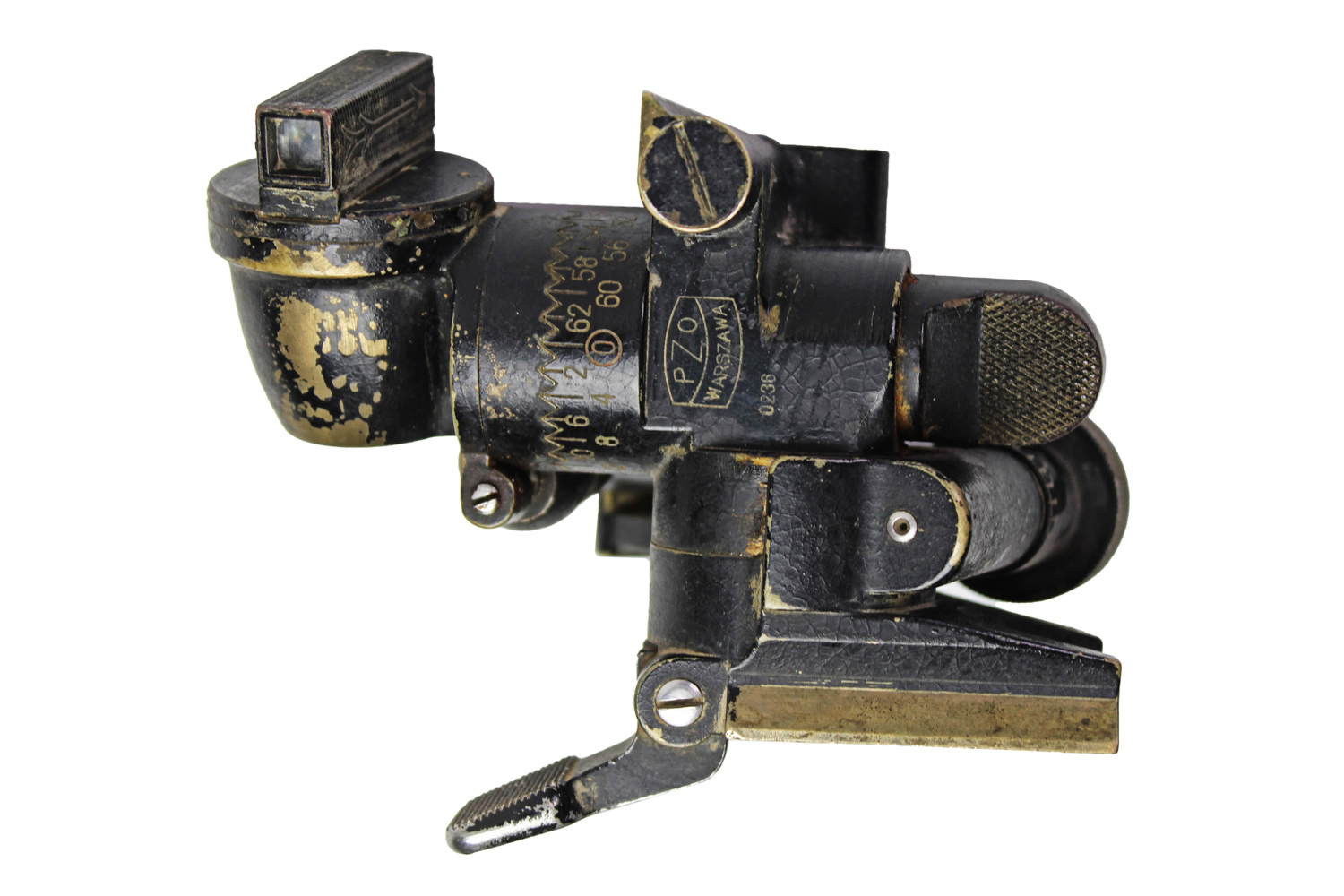 II RP Celownik moździerz Stockes Brandt 81mm wz.31 PZO Warszawa