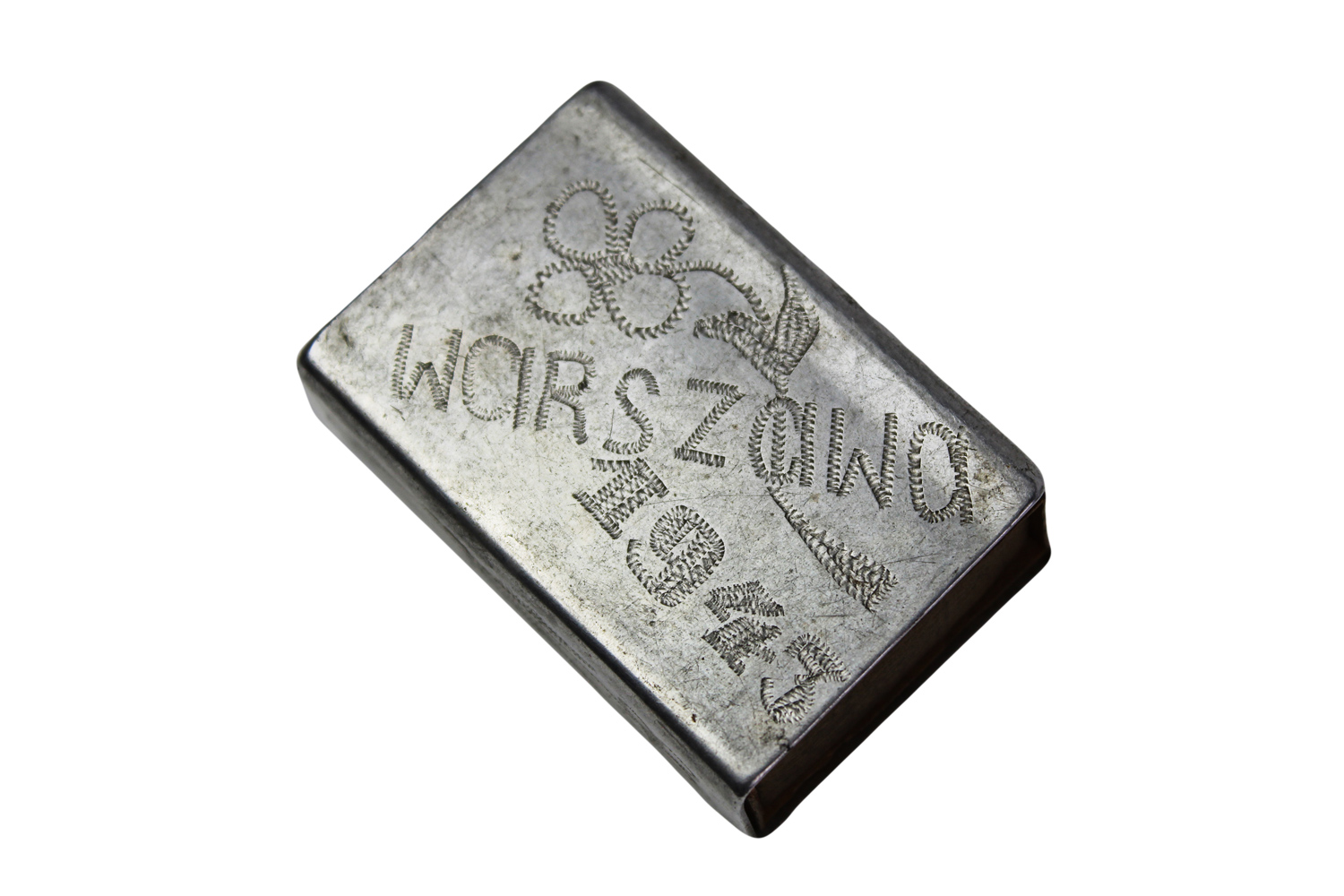 Pudełko zapałki sztuka okopowa Warszawa 1943