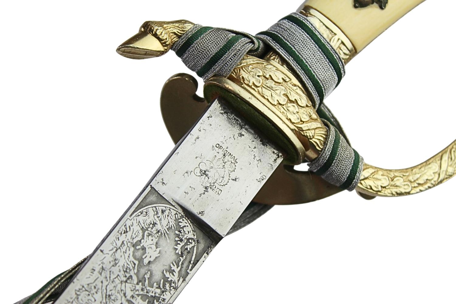 Kordelas myśliwski leśników Eickhorn Solingen 