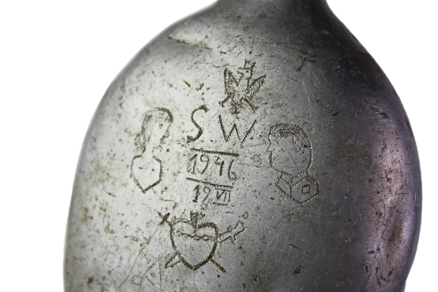 Zestaw Polskiej sztuki okopowej manierka z orłem, ORP Ryś