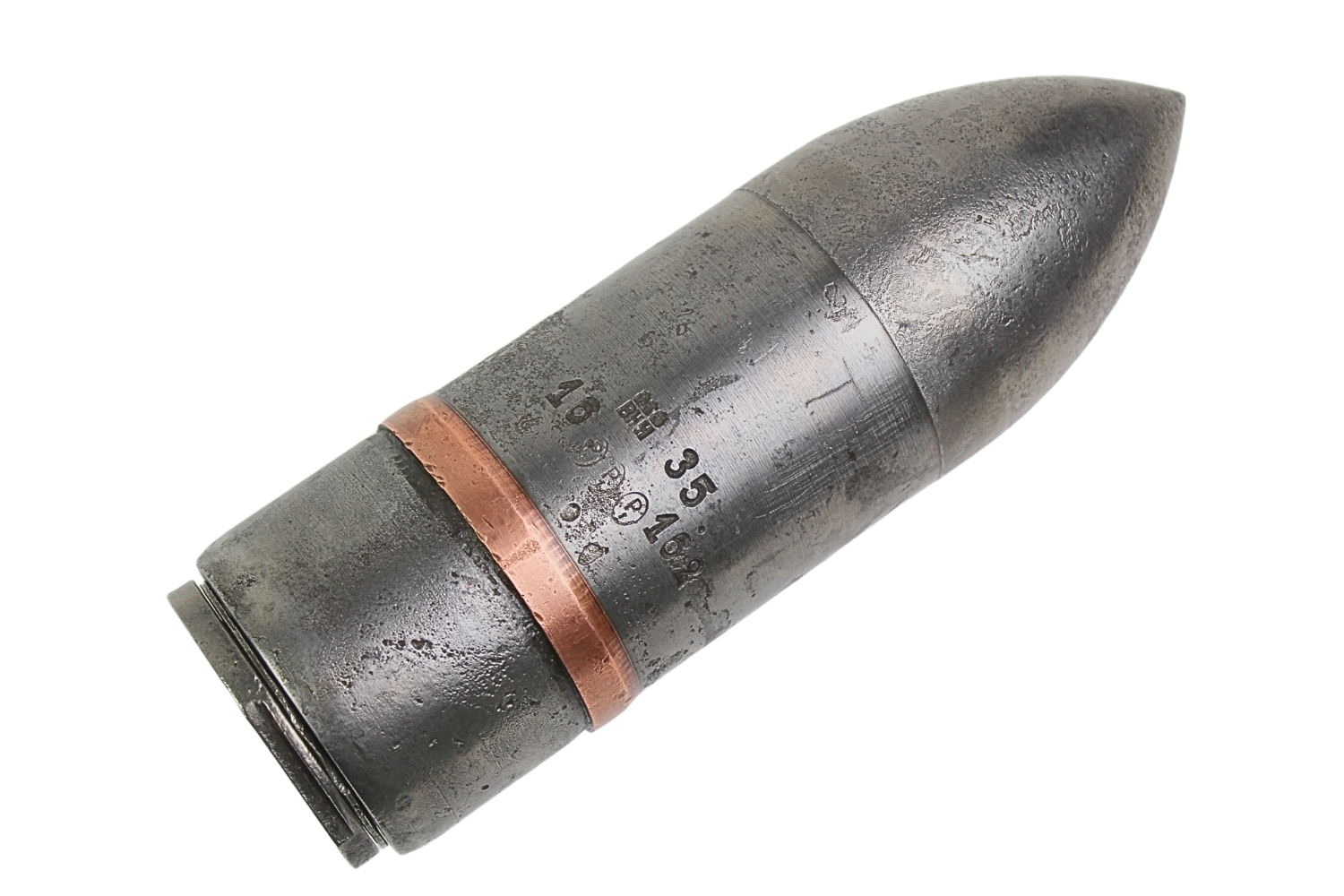 II RP Granat Pancerny wz.1910 Huta Baildon 1935 Skorupa Dekoracyjna Rzadkość