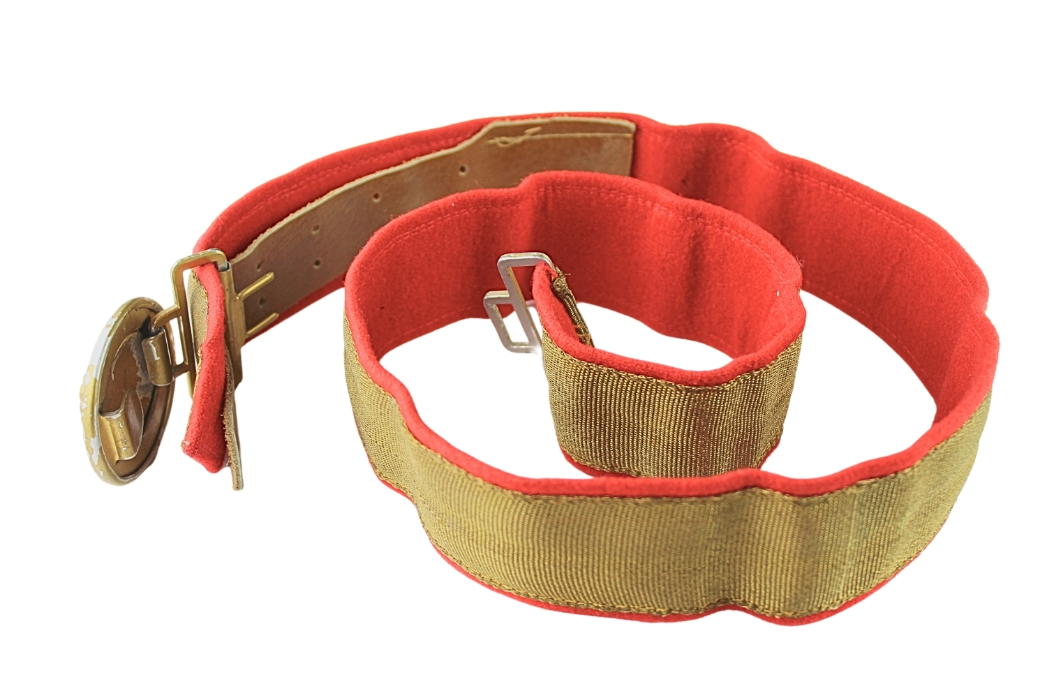 Pas galowy z klamrą niemcy