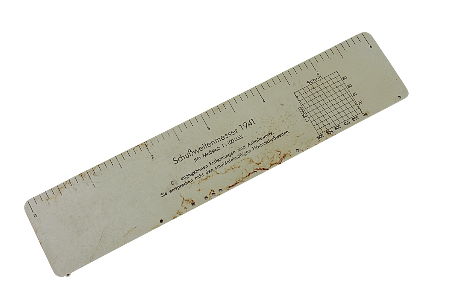 DALMIERZ ARTYLERYJSKI SCHUBWEITENMESSER 1941