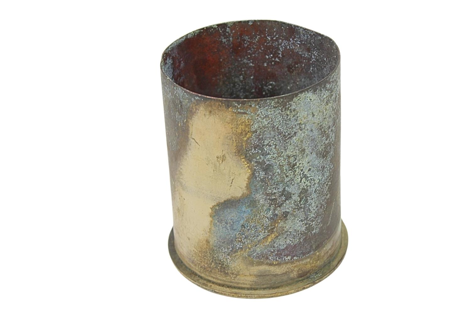 II RP ŁUSKA HAUBICA 100MM WZ.14 19 1935 ORZEŁ SKORUPA DEKORACYJNA