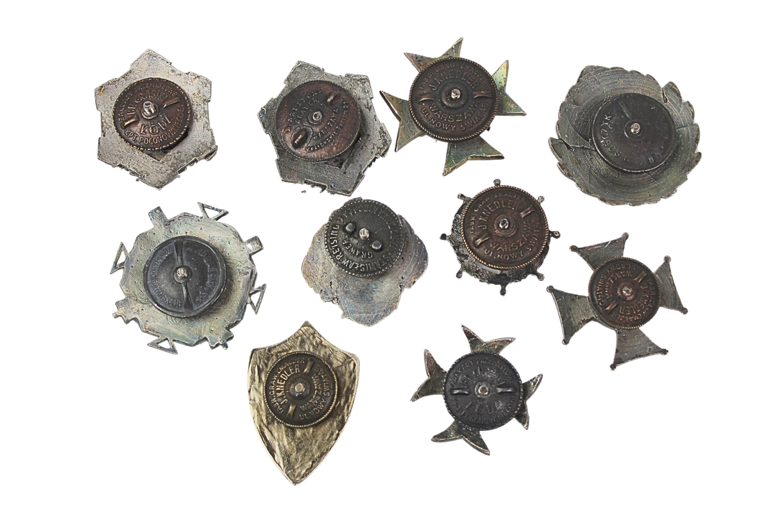 Zestaw Kopii Odznak II RP