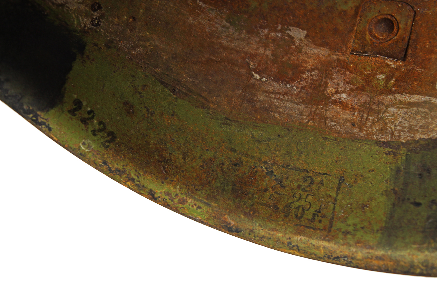 Hełm rosyjski 3 nitowy 1940 z orzełkiem