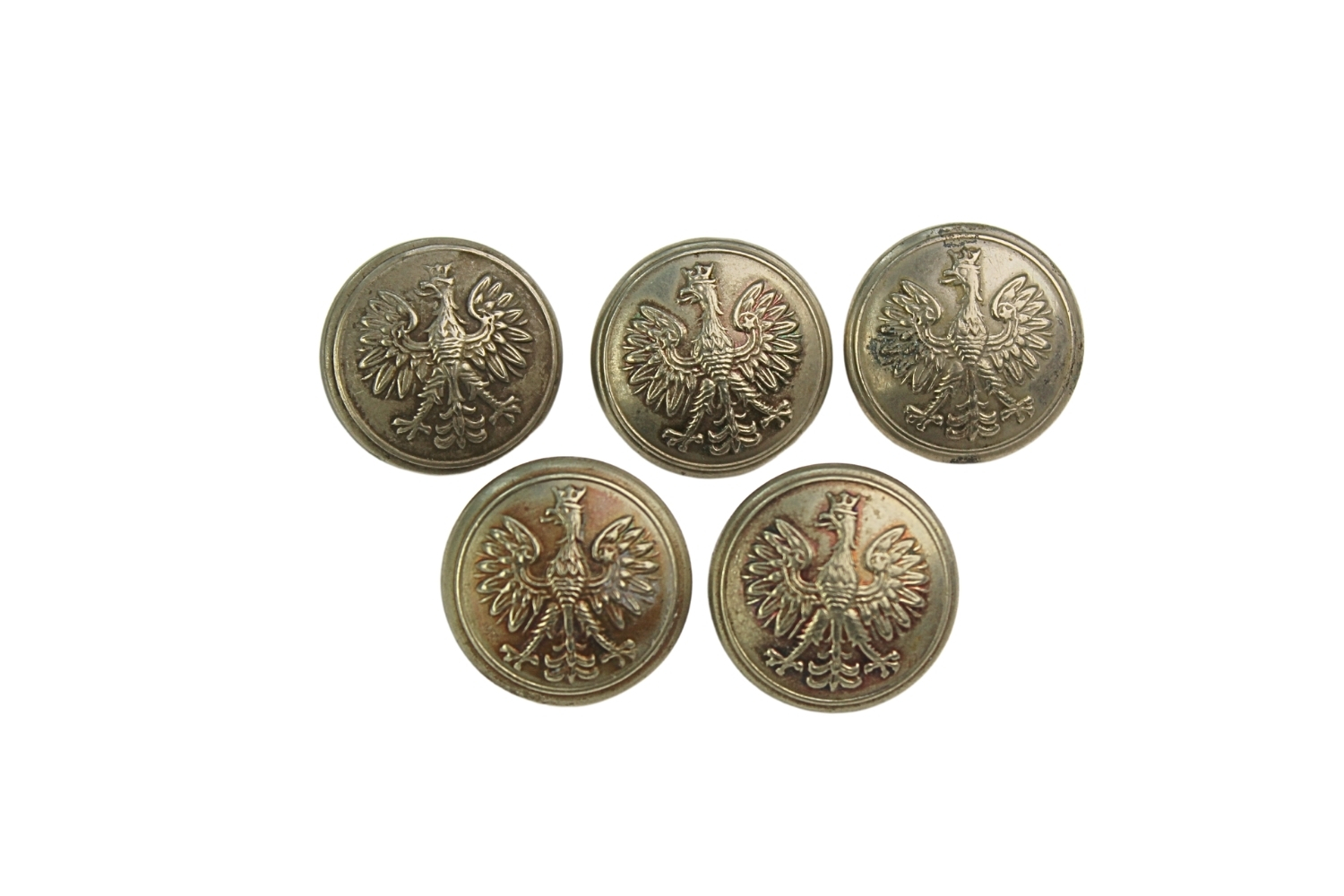 II RP Zestaw guzików wz.28 Masywy 