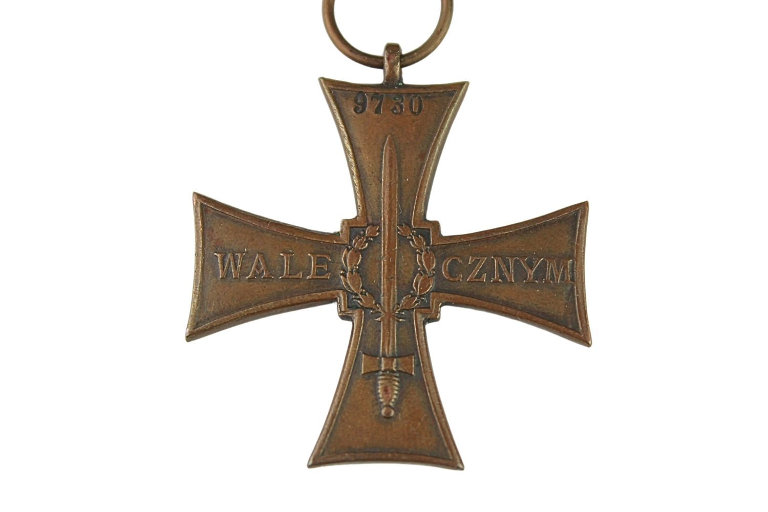 II RP KRZYŻ WALECZNYCH DUŻY KNEDLER NISKI NUMER