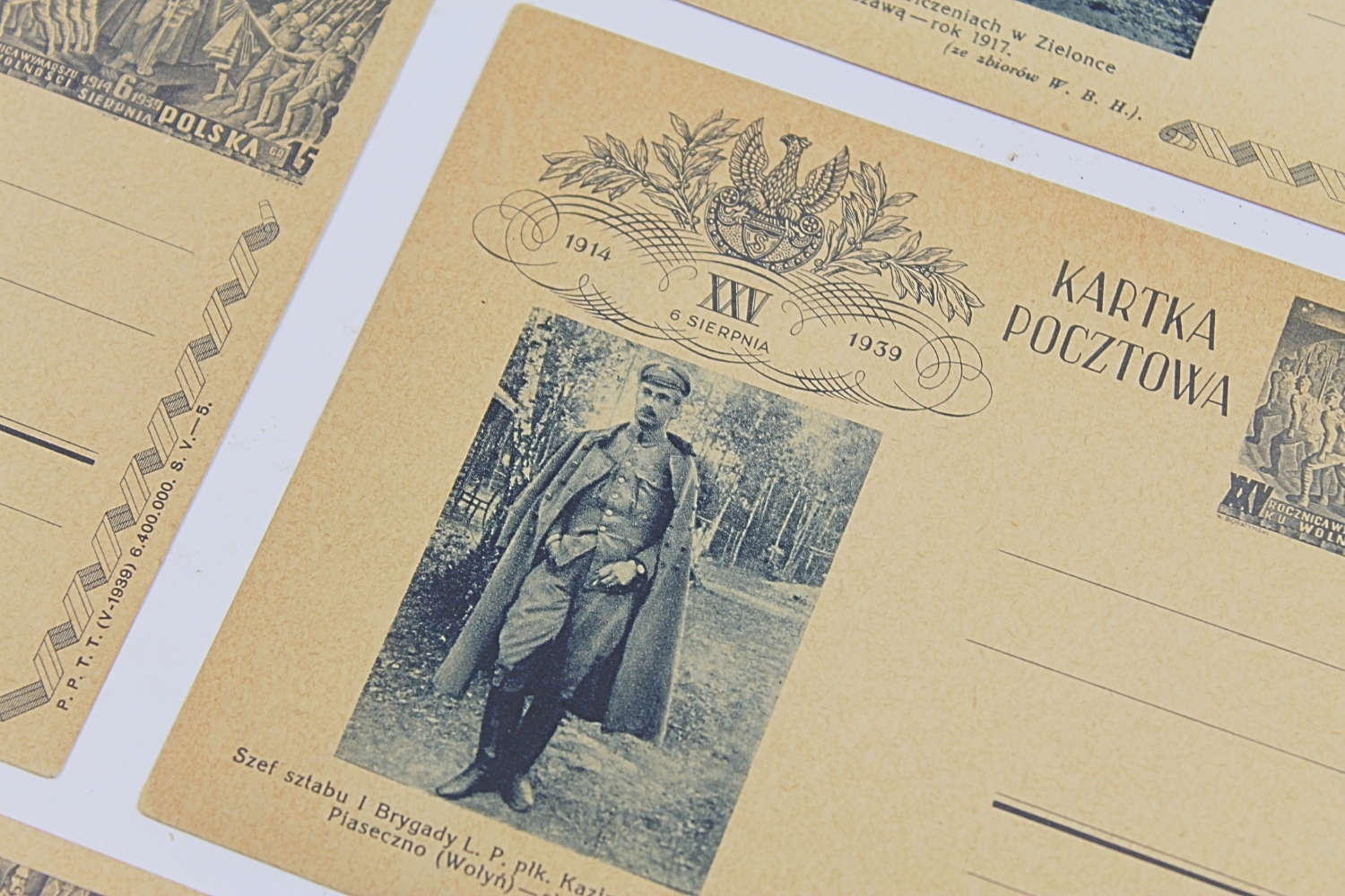 Zestaw pocztówek Legiony Polskie 1914 1939