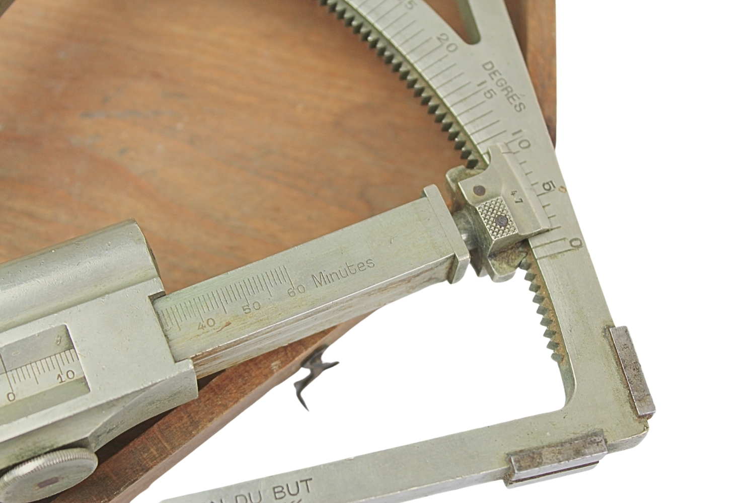 Kwadrant artyleryjski wz.1888-1900 z pudełkiem i taśmą