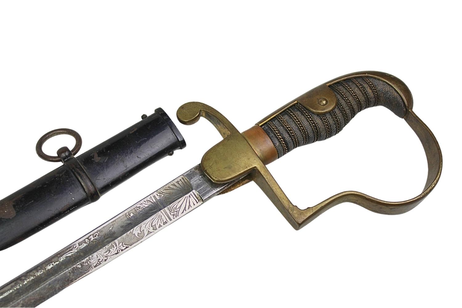 Szabla oficerska Niemcy Dekor