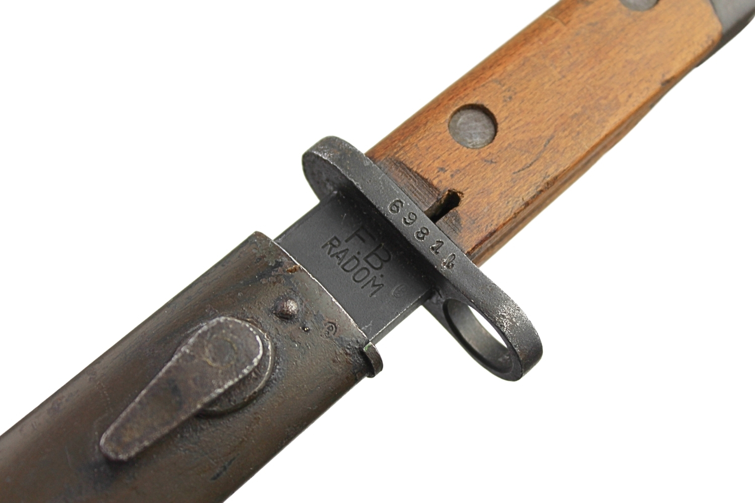 II RP Bagnet wz.29 F.B. Radom 1939 Mobilizacyjny Parkeryzowany