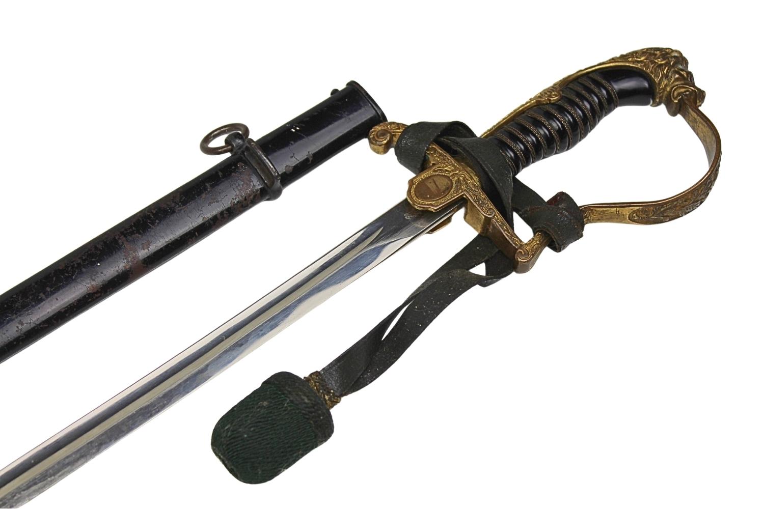 SZABLA OFICERA WEHRMACHTU E. PACK & SOHNE SOLINGEN Z TEMBLAKIEM