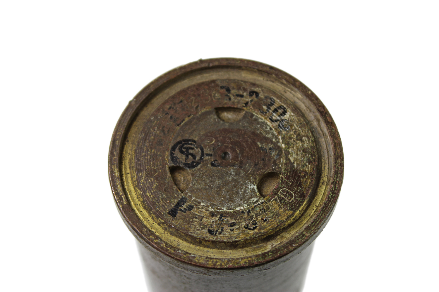 II RP Łuska Bofors 40mm wz.36 Starachowice skorupa dekoracyjna