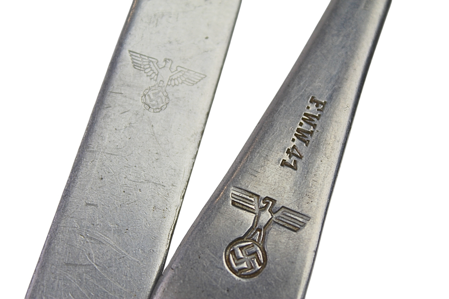 Zestaw niemieckich sztućców wehrmacht F.W.W. 41  T.W.S. 41