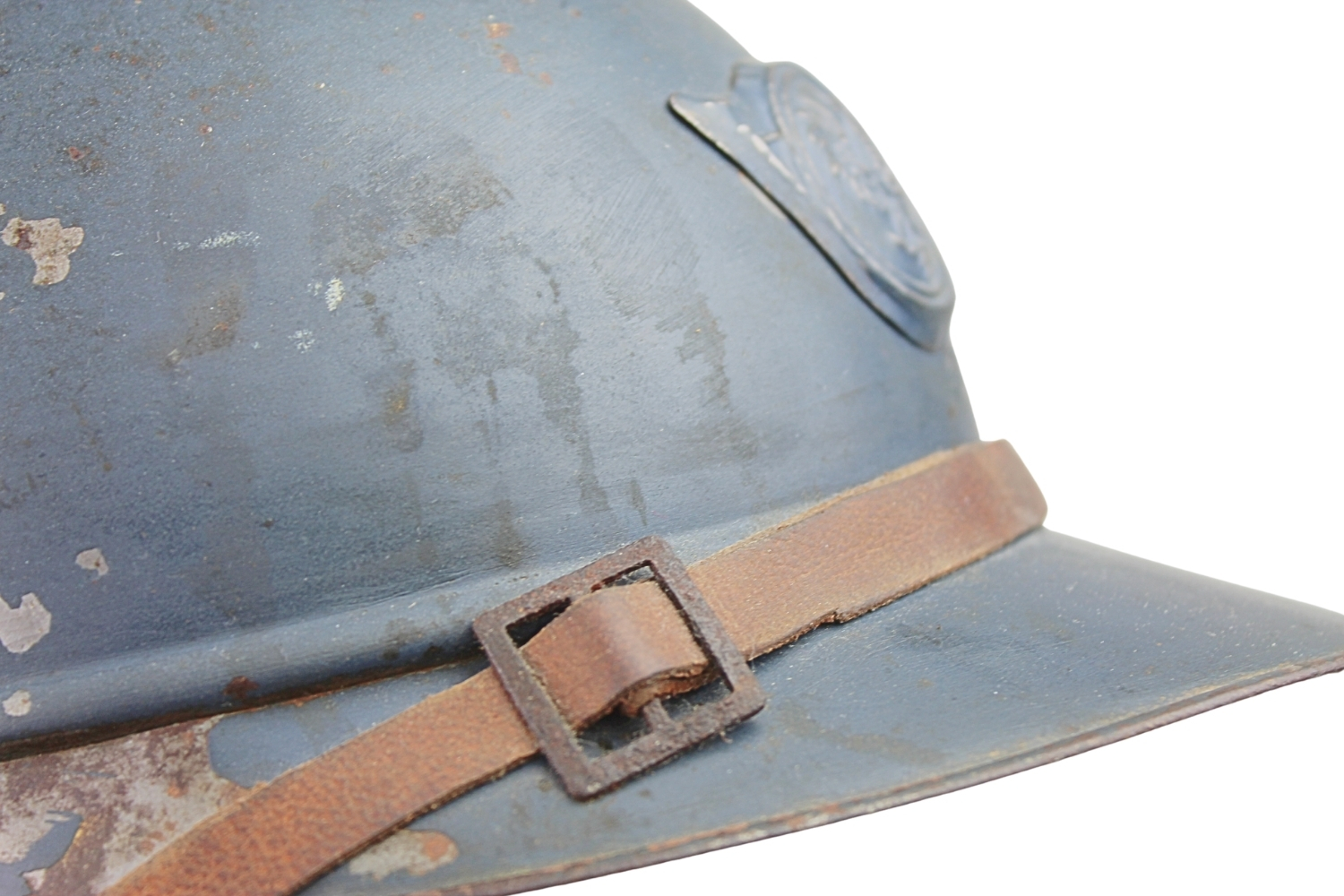 HEŁM WZ. 15 Z EMBLEMATEM ARMII POLSKIEJ WE FRANCJI