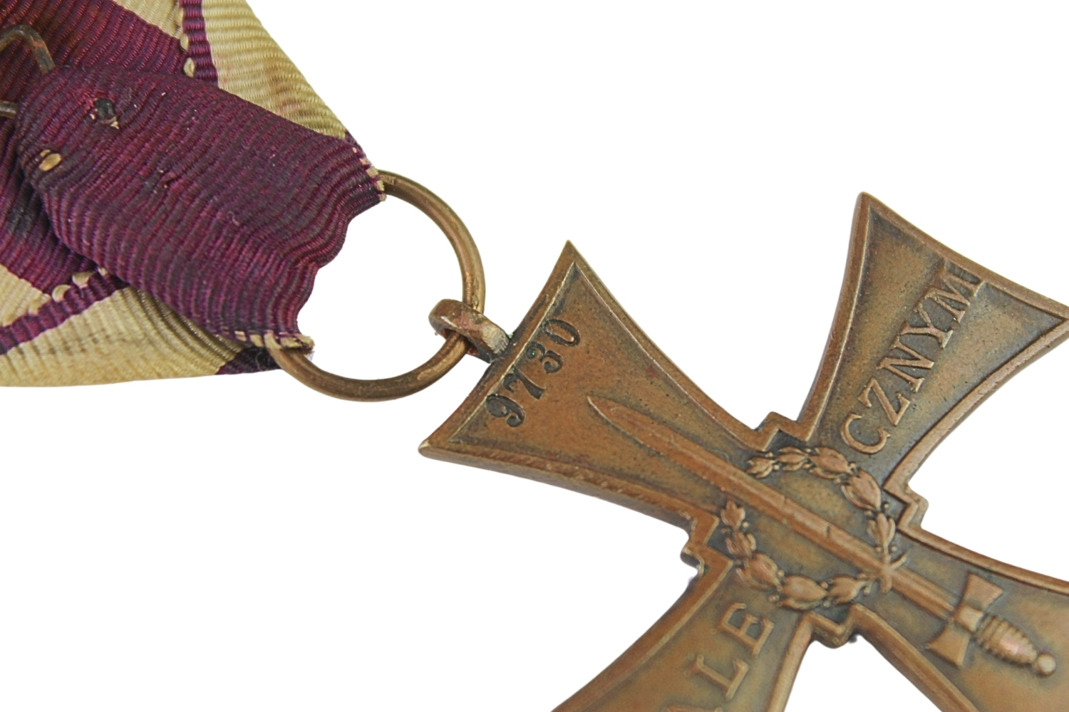 II RP KRZYŻ WALECZNYCH DUŻY KNEDLER NISKI NUMER