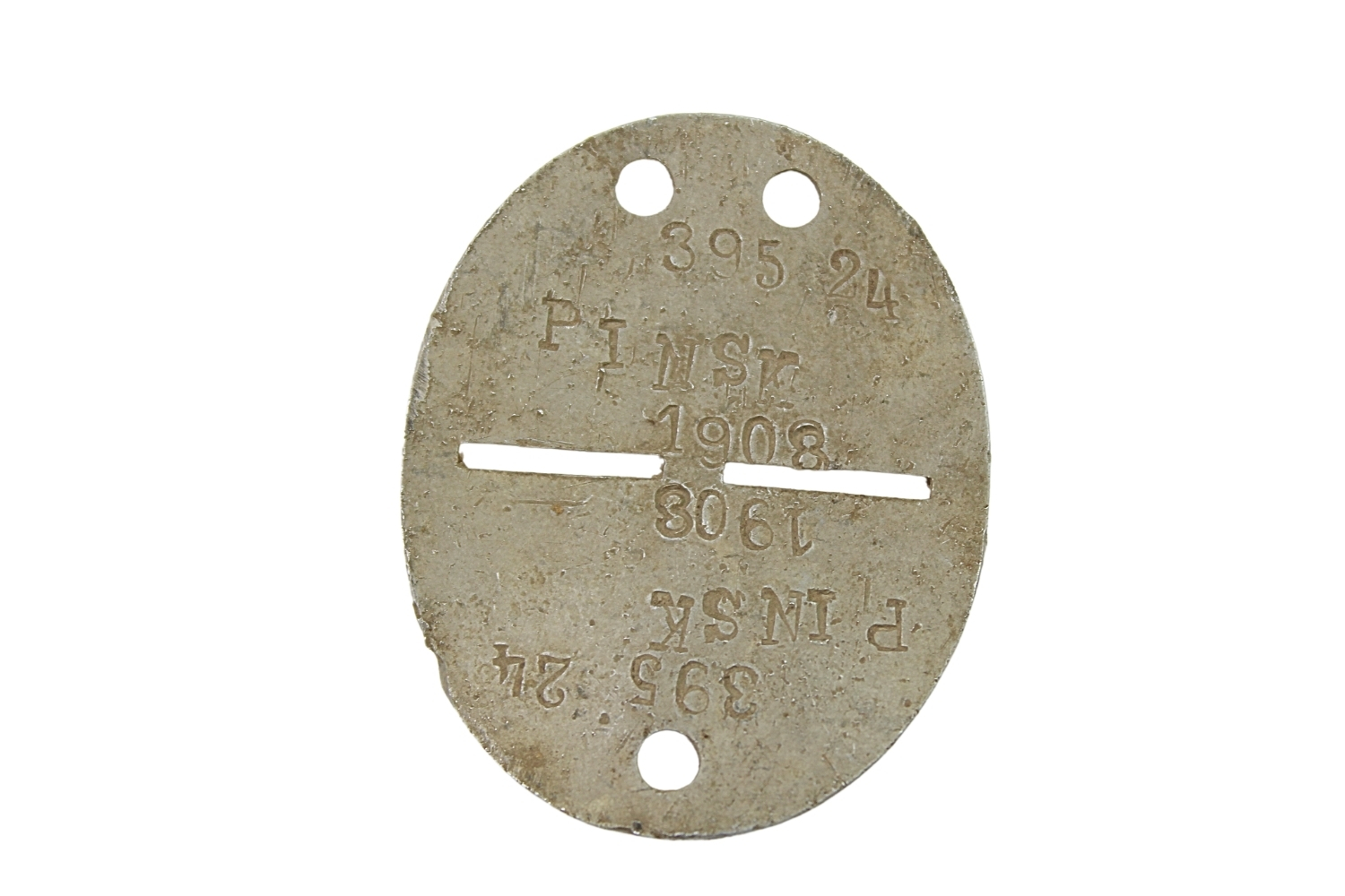 II RP  Nieśmiertelnik Pińsk 1908