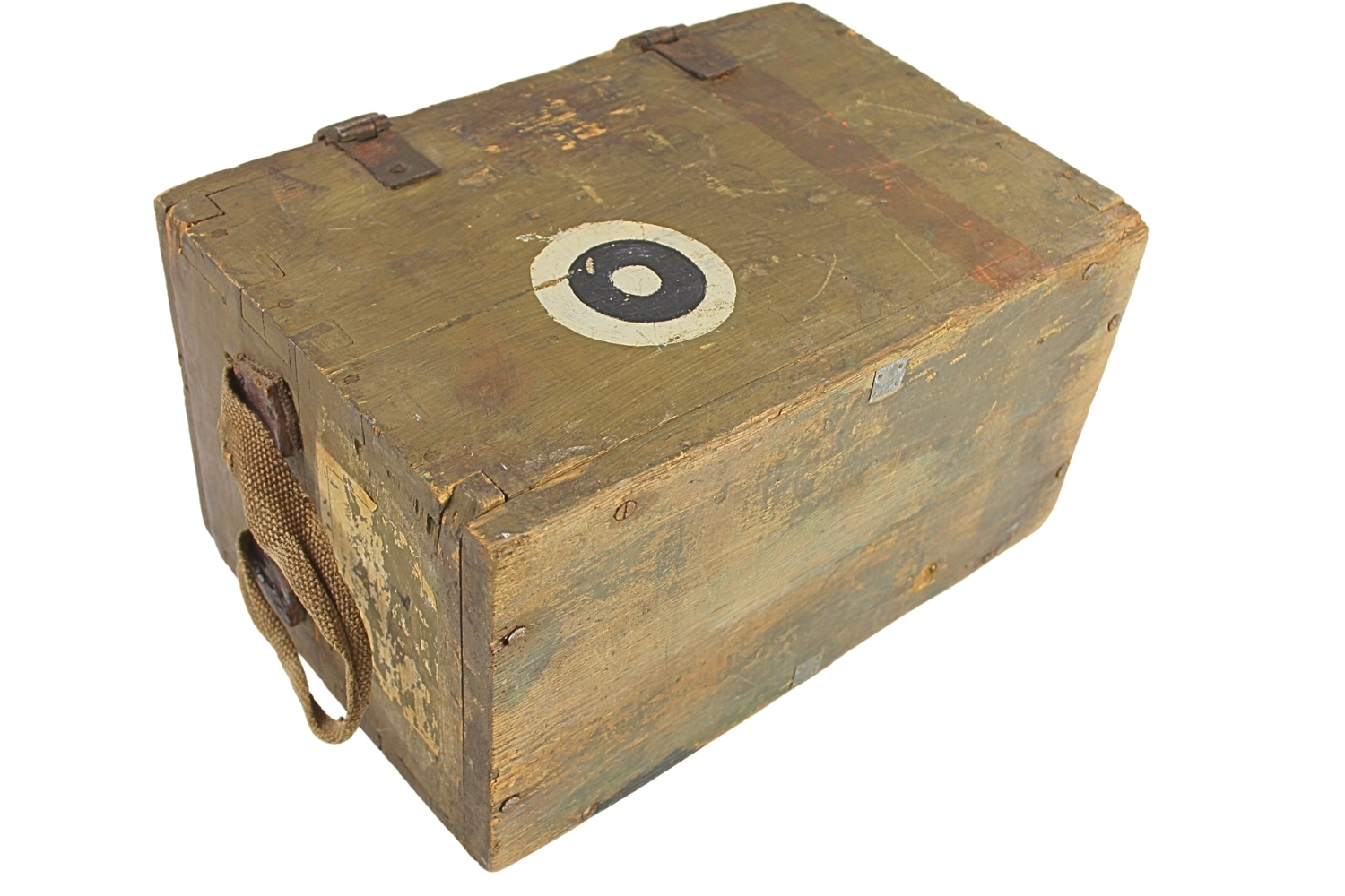 II RP SKRZYNKA NA 1260SZT. AMUNICJI 7,92MM 1933