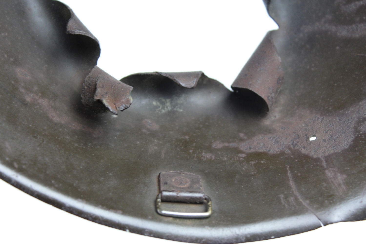 I RP HEŁM WZ. 31 PRZESTRZELONY RELIKT Strych 