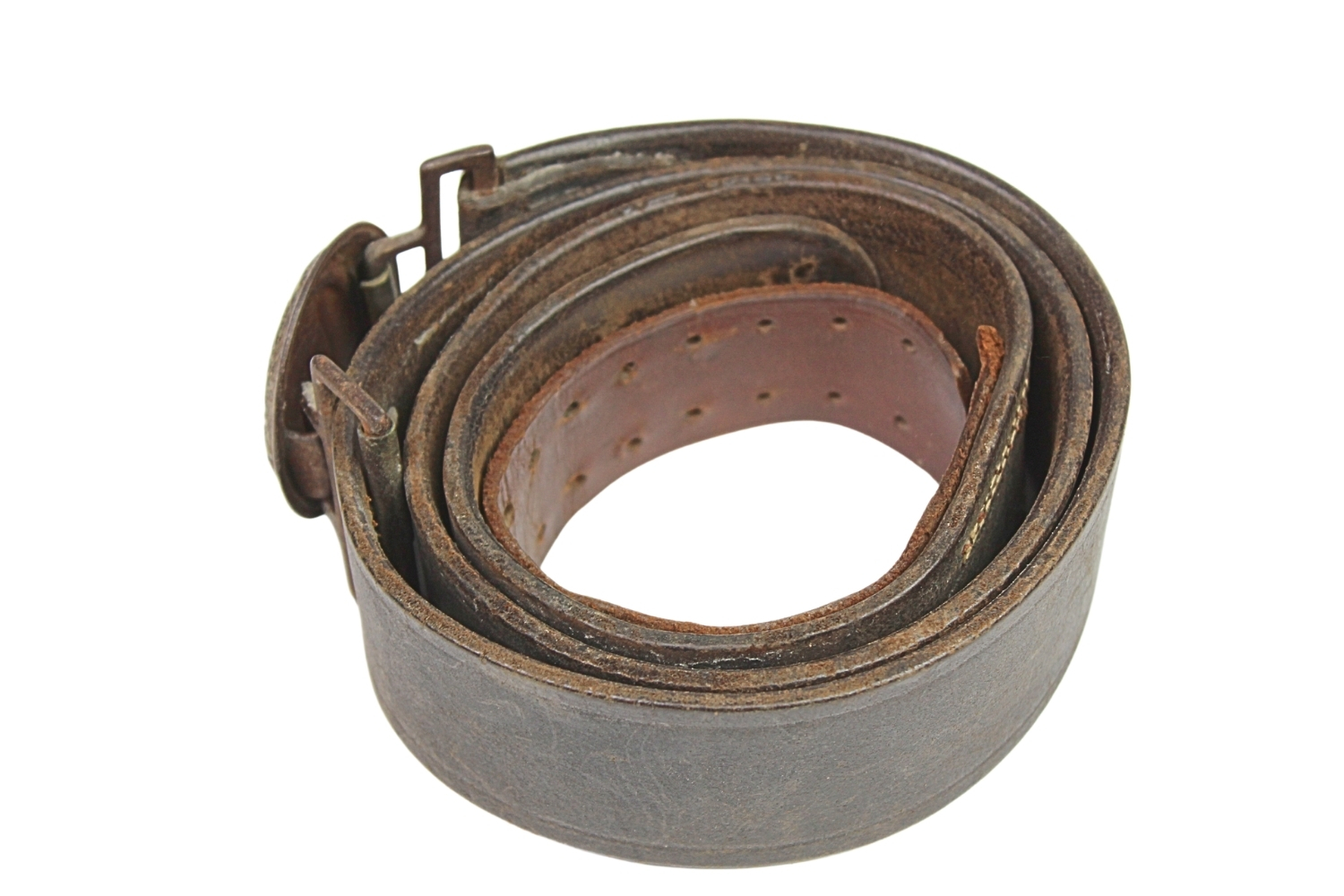 Niemiecki pas oficerski z klamrą landową Nadrenii