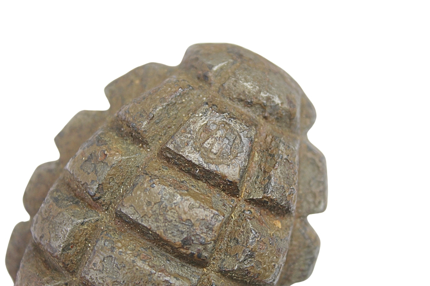 II RP Granat obronny wz.31 skorupa dekoracyjna