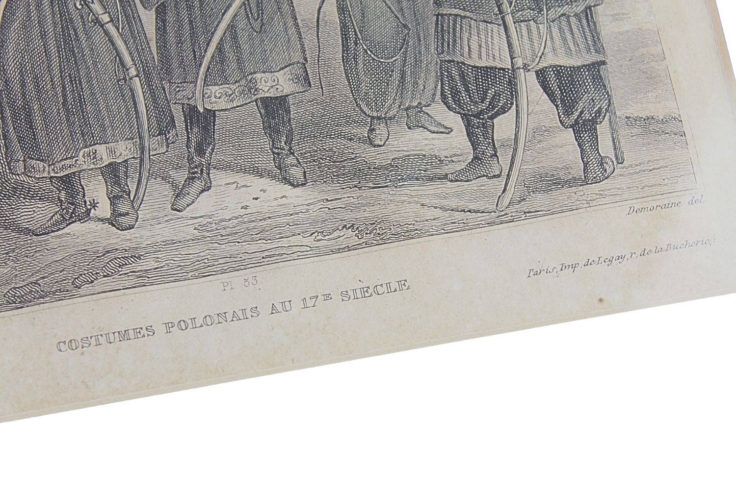 RYCINA UBIORY POLSKIE XIX WIEK