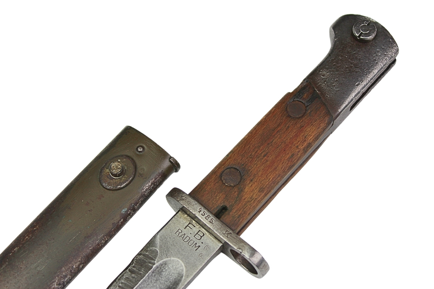 II RP Bagnet wz.29 F.B. Radom B8 rzadkość