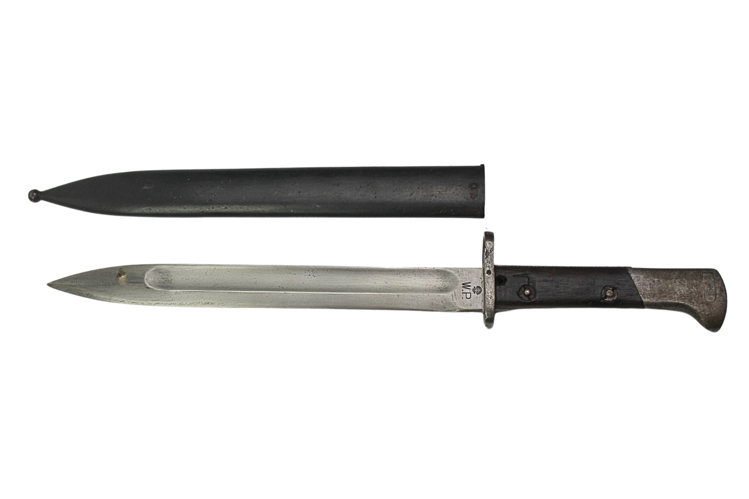 II RP Bagnet wz.28 F.B. Radom o podwyższonej kontroli „Jotka” pochwa orzełek