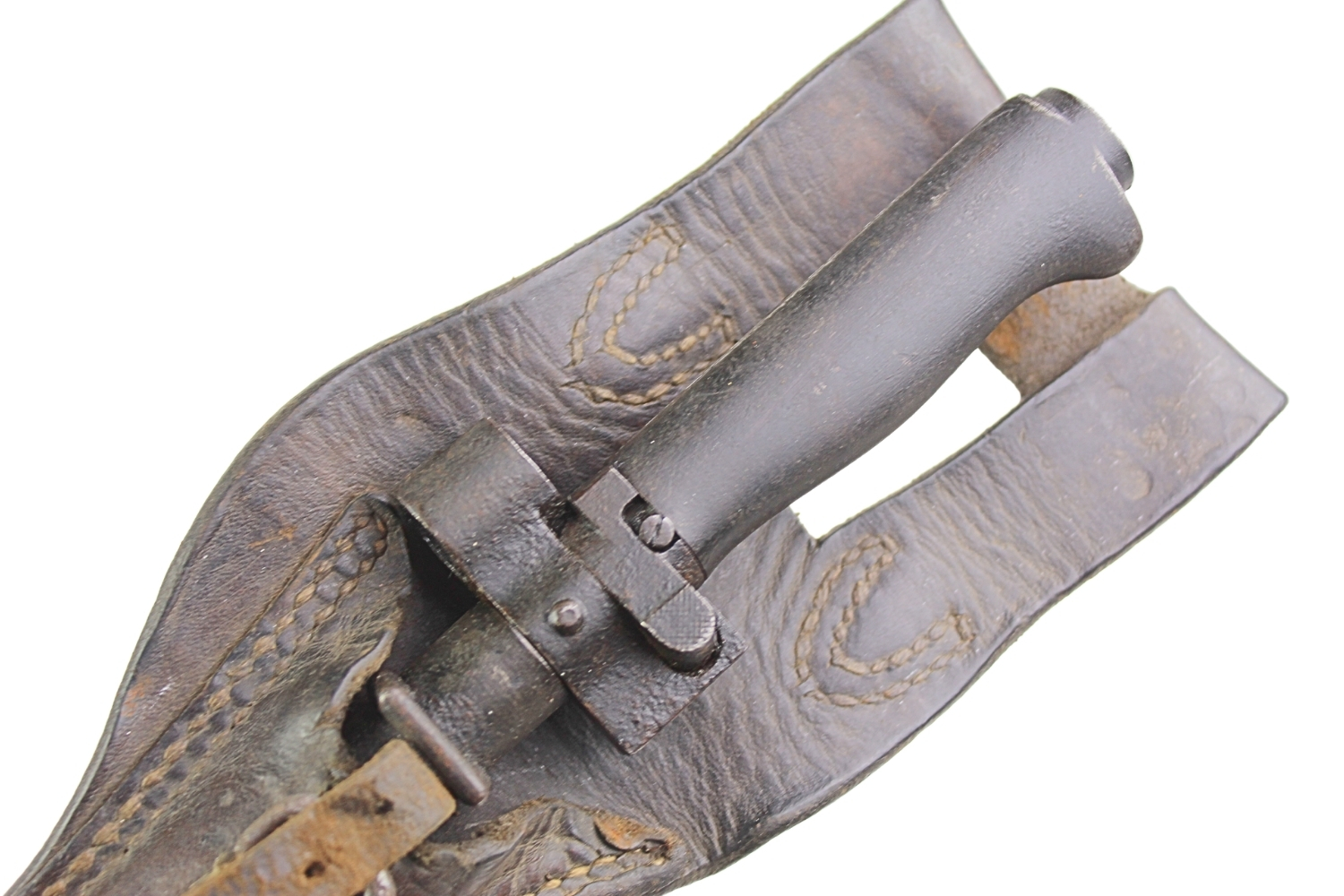 Bagnet Lebel wz.1886 żeliwo z żabką 