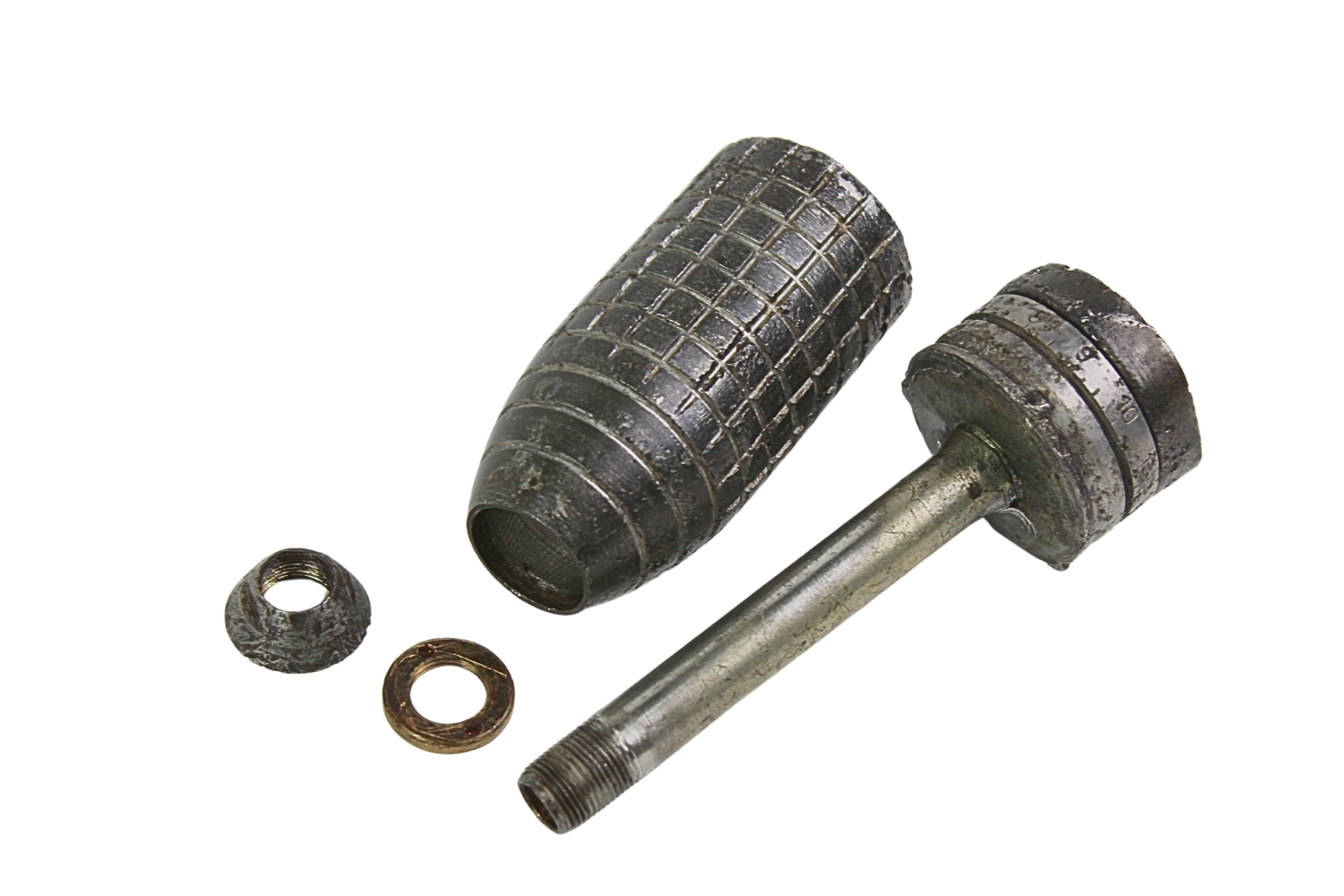 Granat karabinowy systemu Diakonova Skorupa dekoracyjna