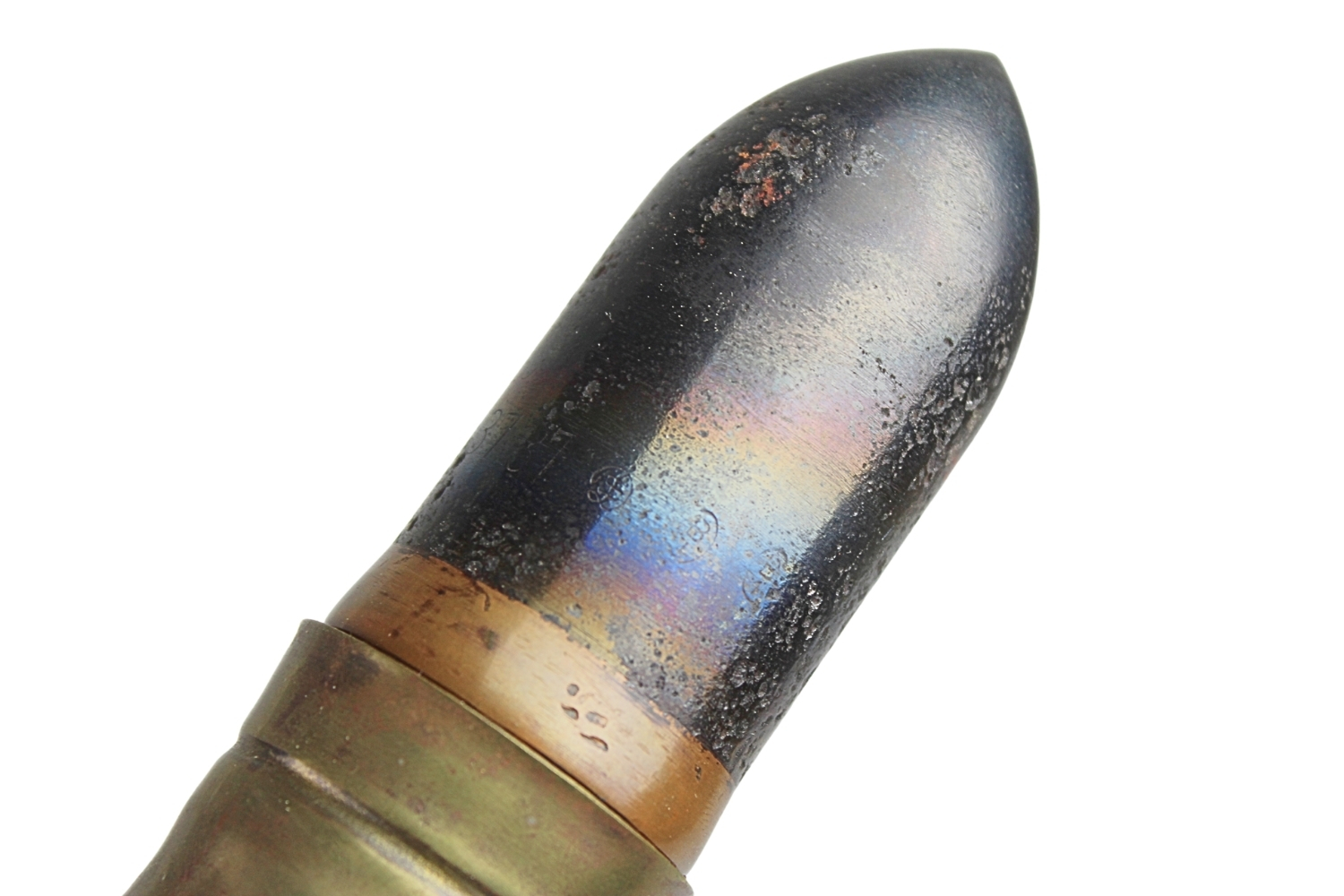 II RP NABÓJ BOFORS 37MM WZ. 36 P.PANC SKORUPA DEKORACYJNA