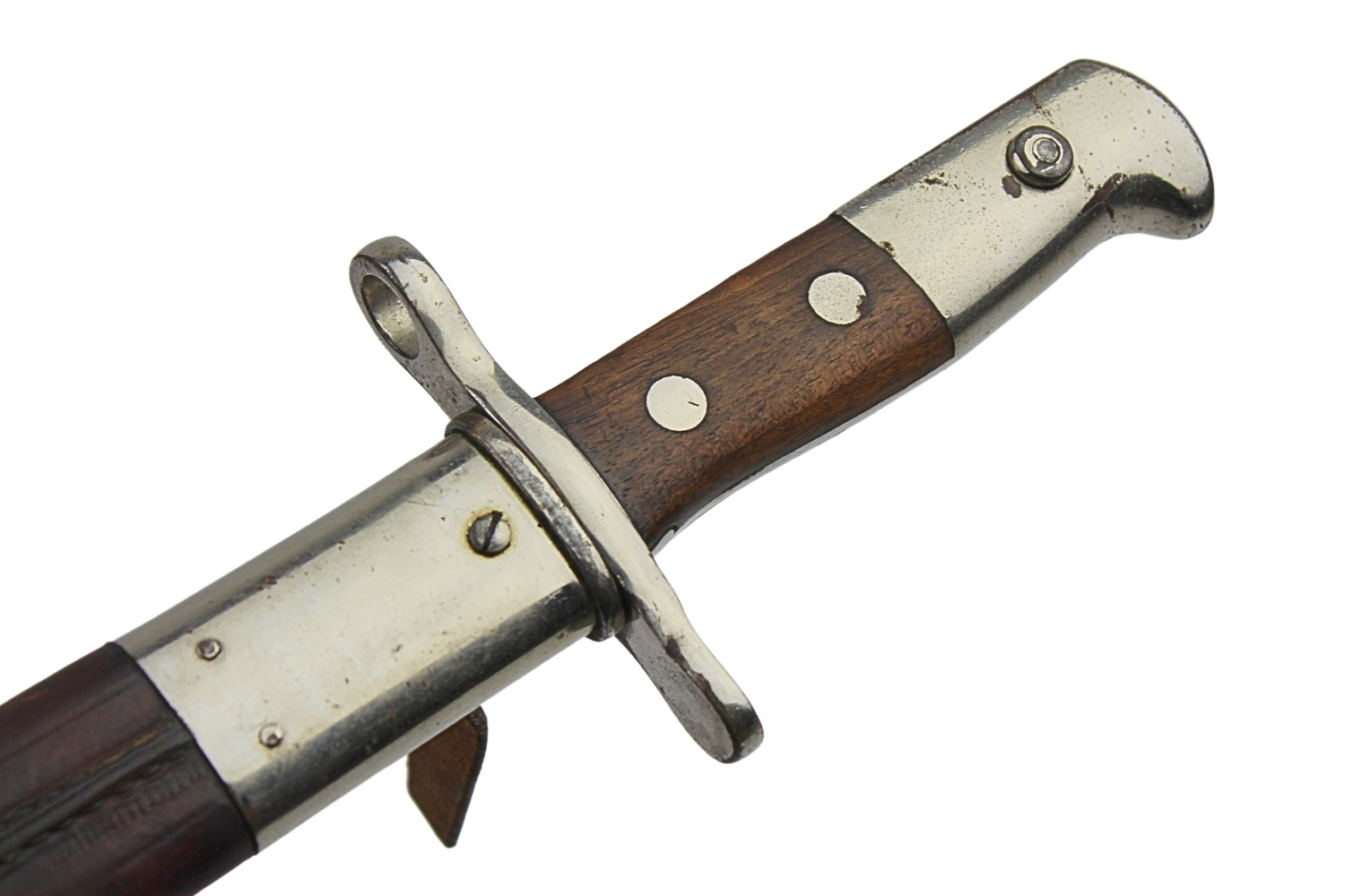 Bagnet Szwajcarski wz.1914 z piłą Waffenfabrik Neuhausen 