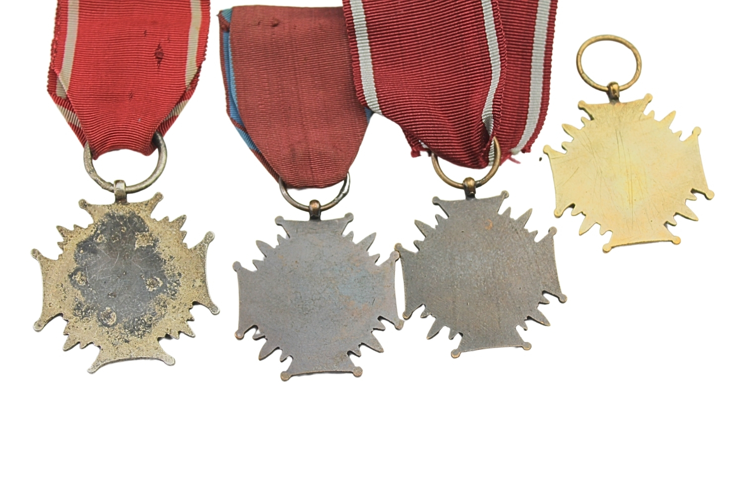 PRL Zestaw 4 x Krzyż zasługi