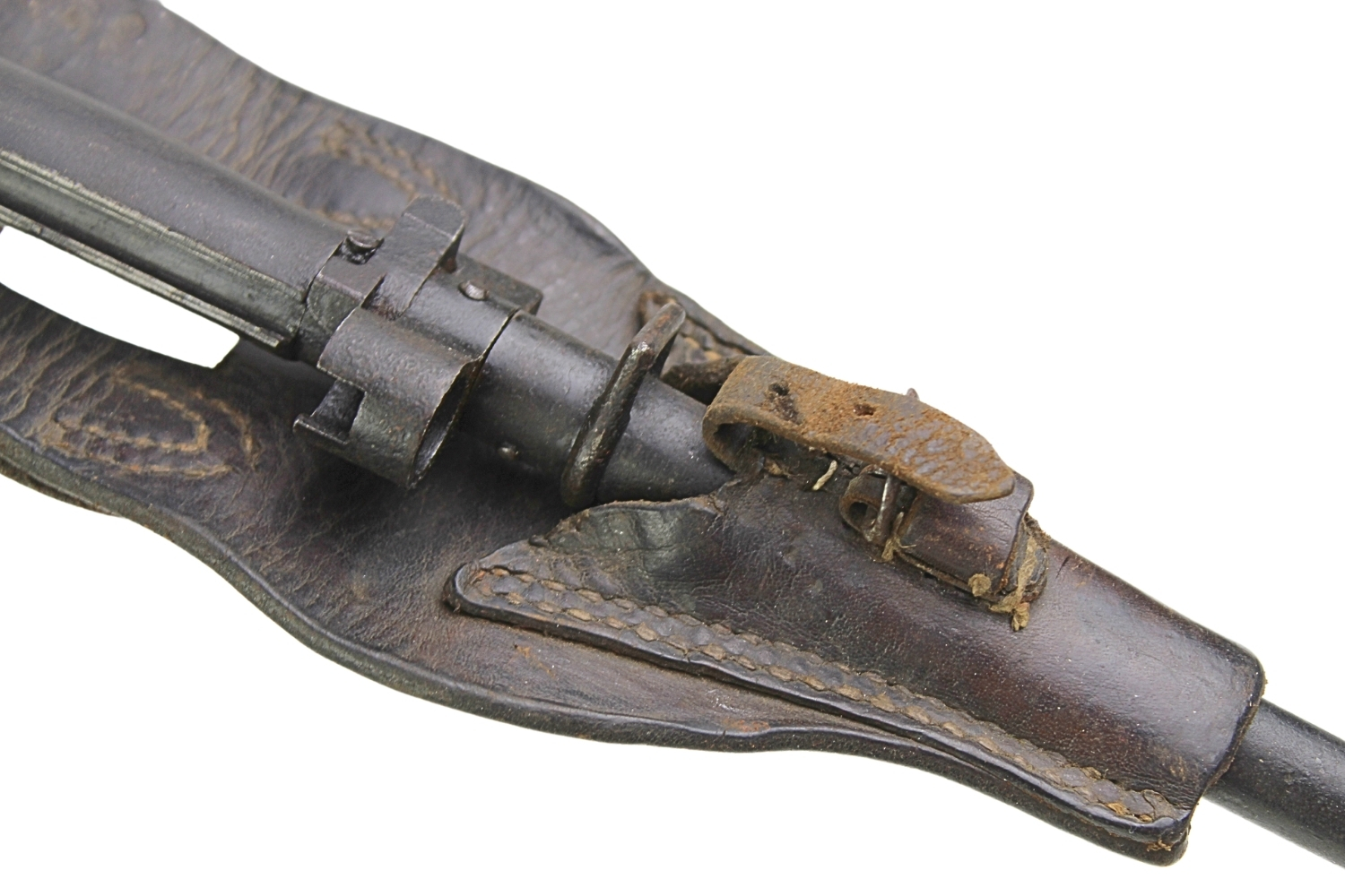 Bagnet Lebel wz.1886 żeliwo z żabką 