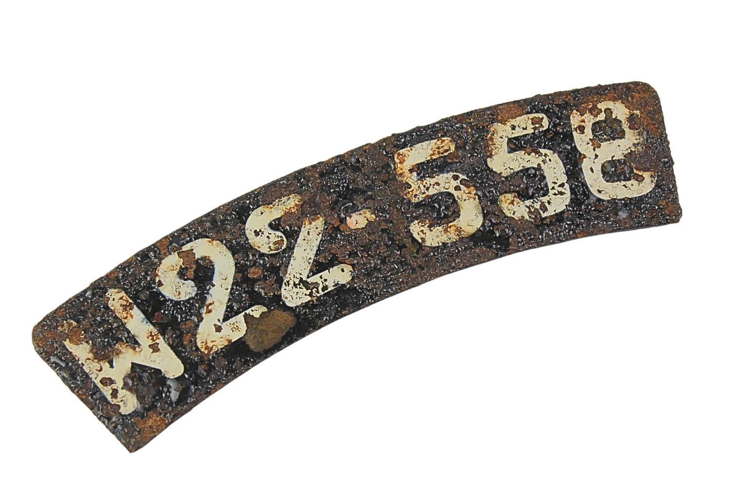 II RP TABLICA REJESTRACYJNA MOTOCYKLA WOJSKOWEGO