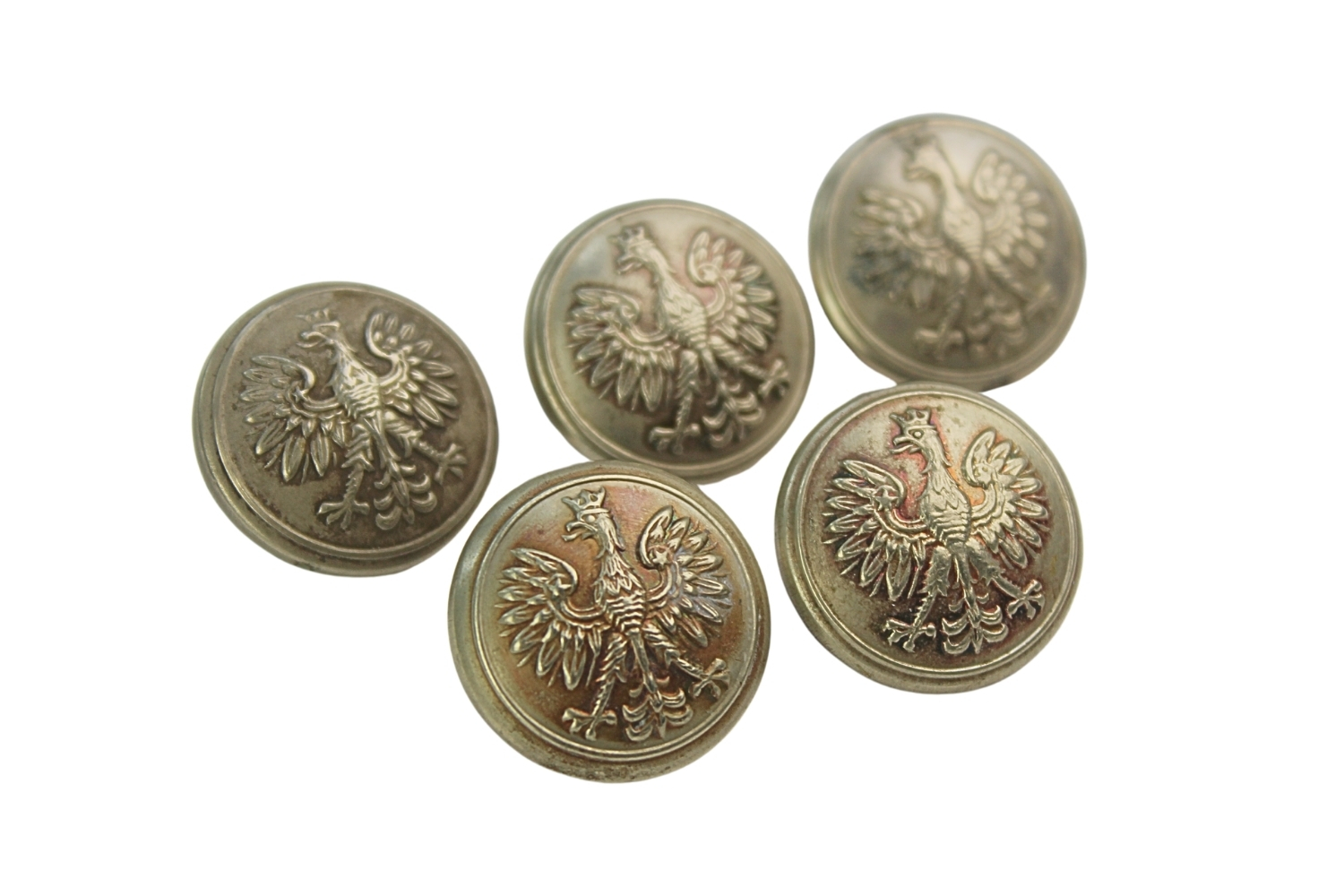 II RP Zestaw guzików wz.28 Masywy 