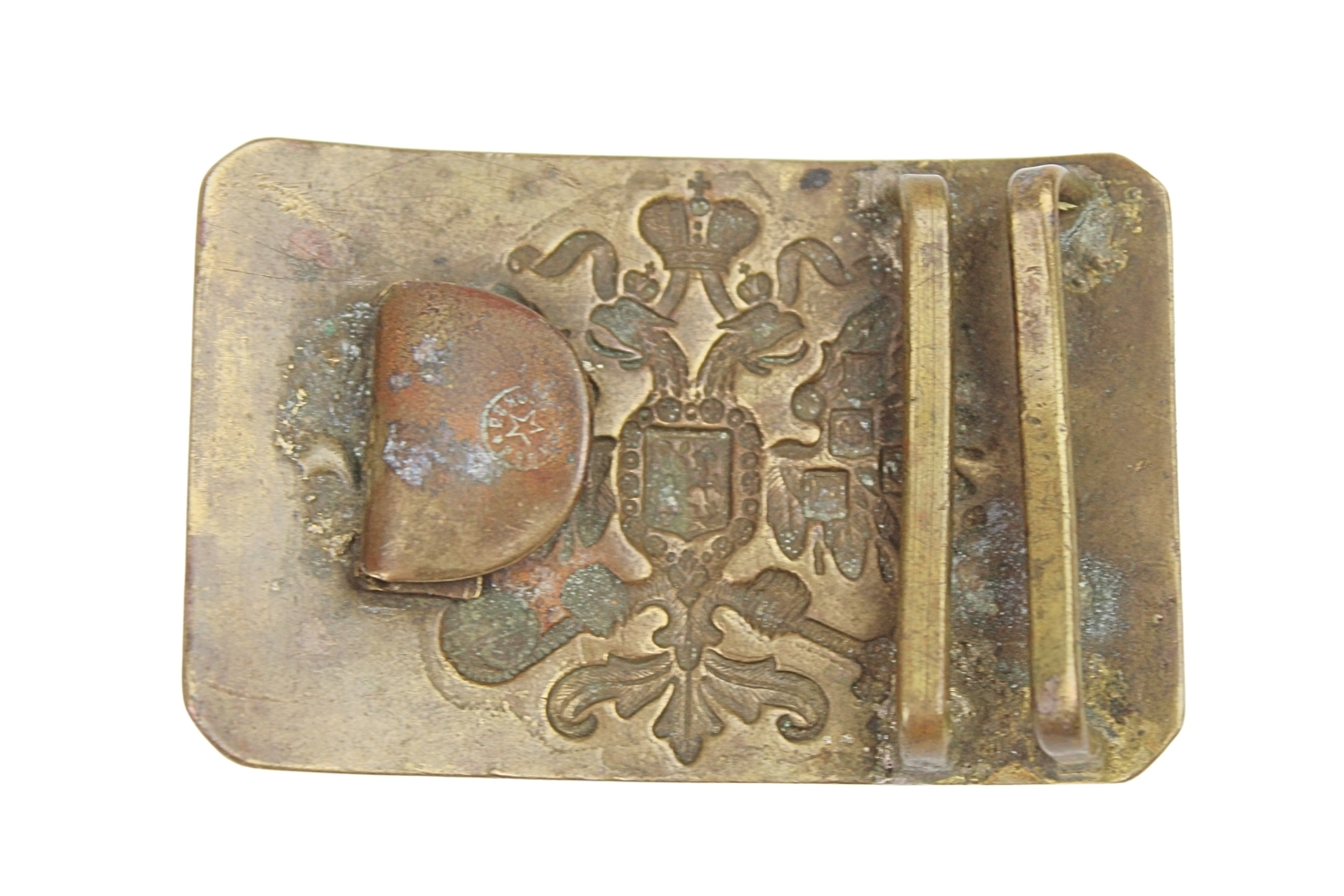 Klamra carska piechoty sygnowana