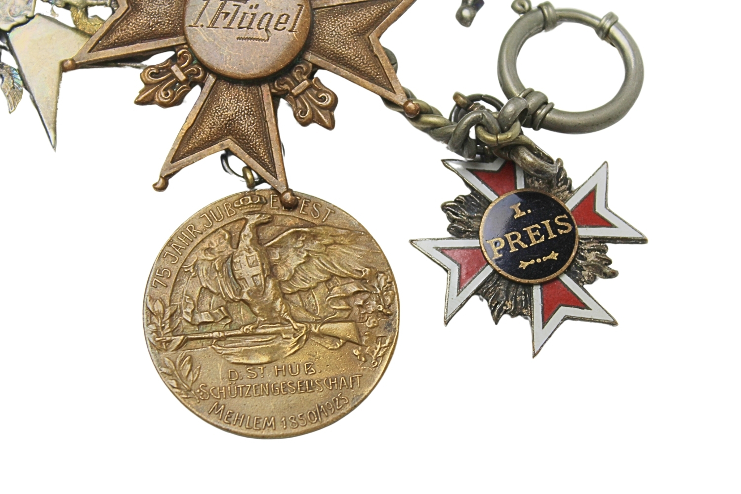 Zestaw medali bractwo kurkowe Niemcy