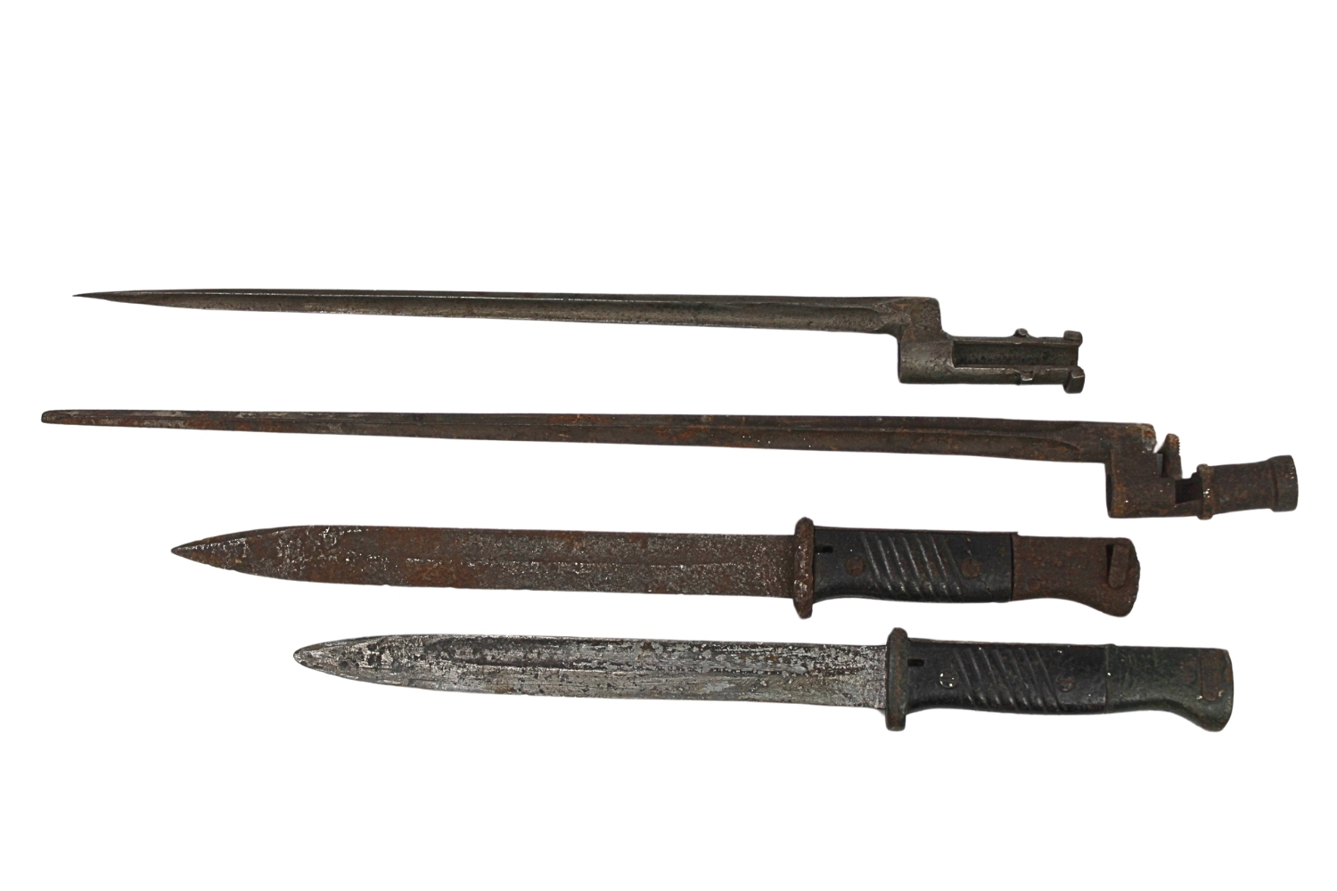 Zestaw bagnetów nożowych i tulejowych 