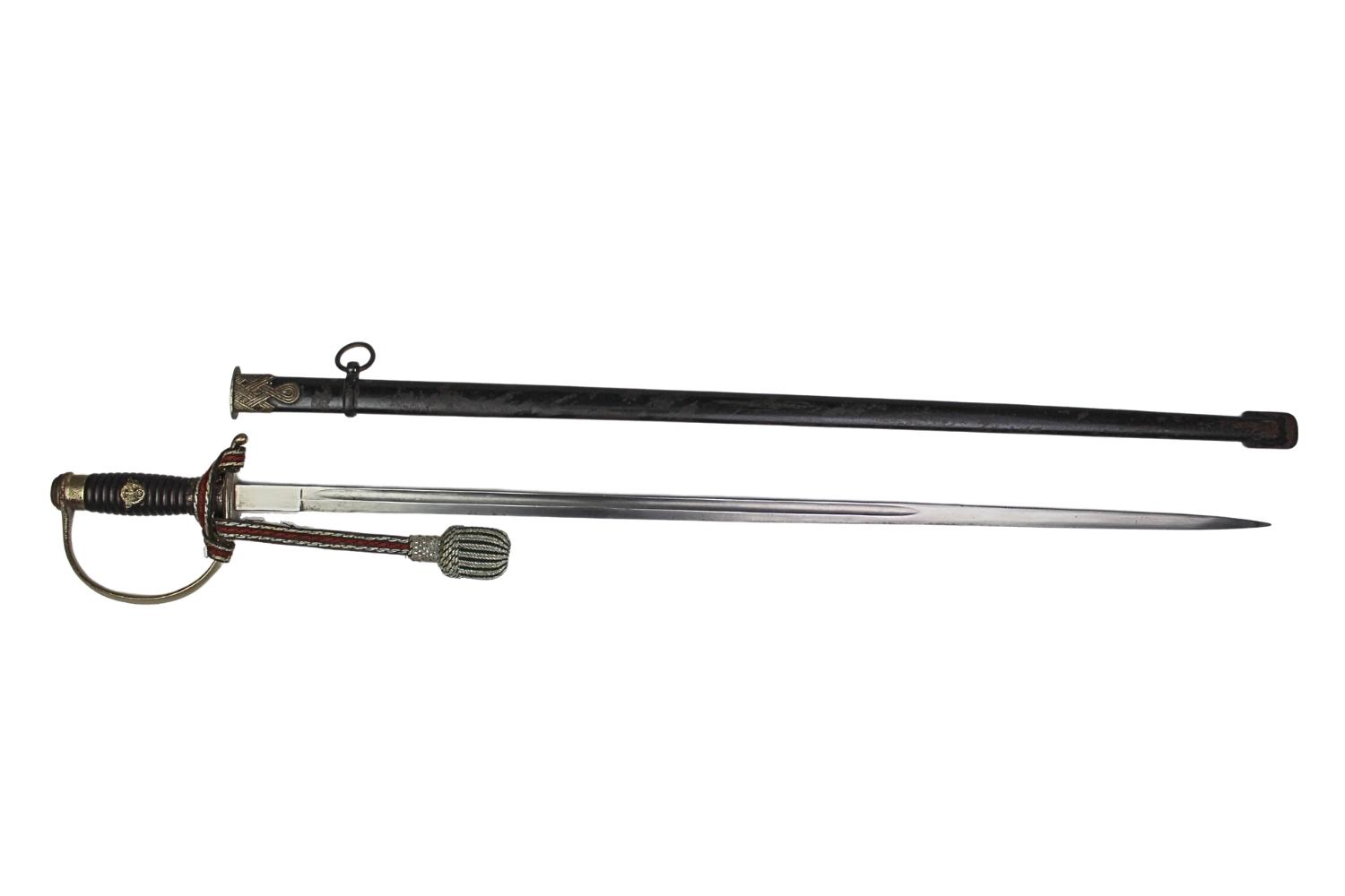 Szpada Schutzpolizei Clemen & Jung Solingen z temblakiem