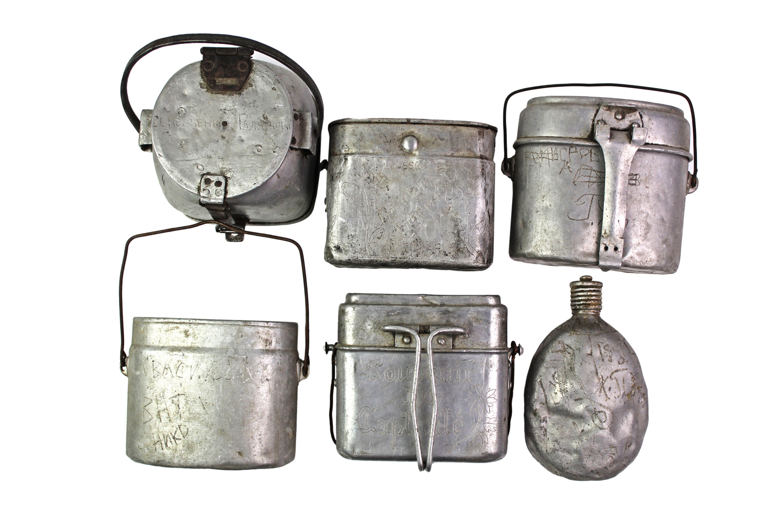 Zestaw menażek, kociołek sztuka okopowa 