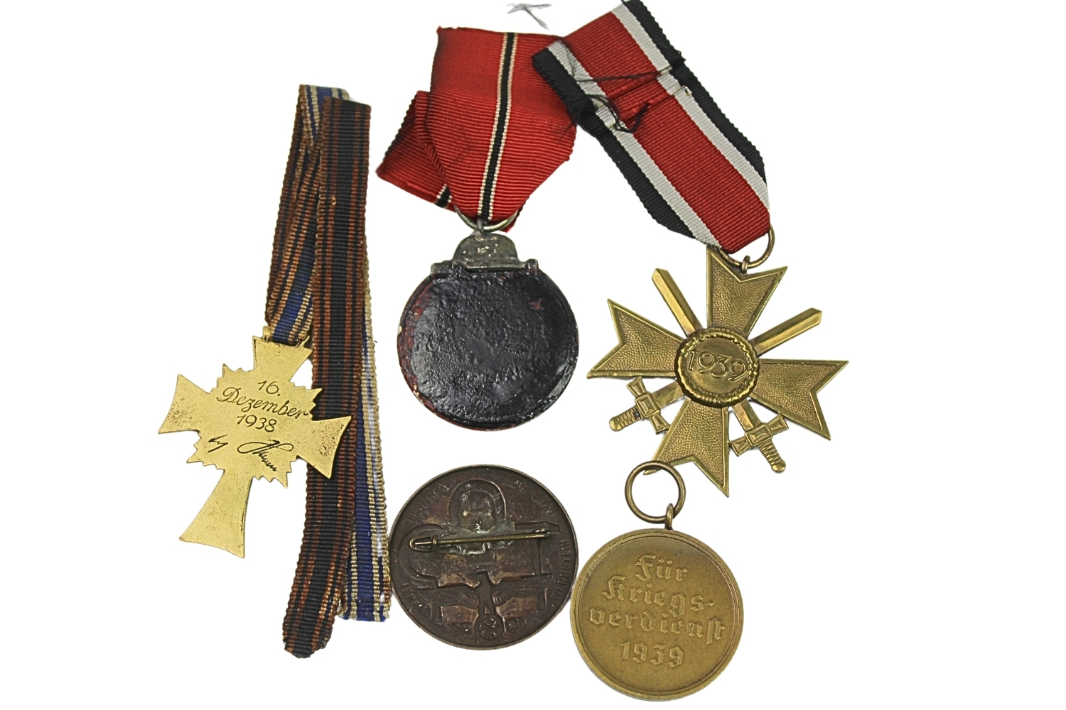 Zestaw niemieckich odznaczeń III Rzesza 