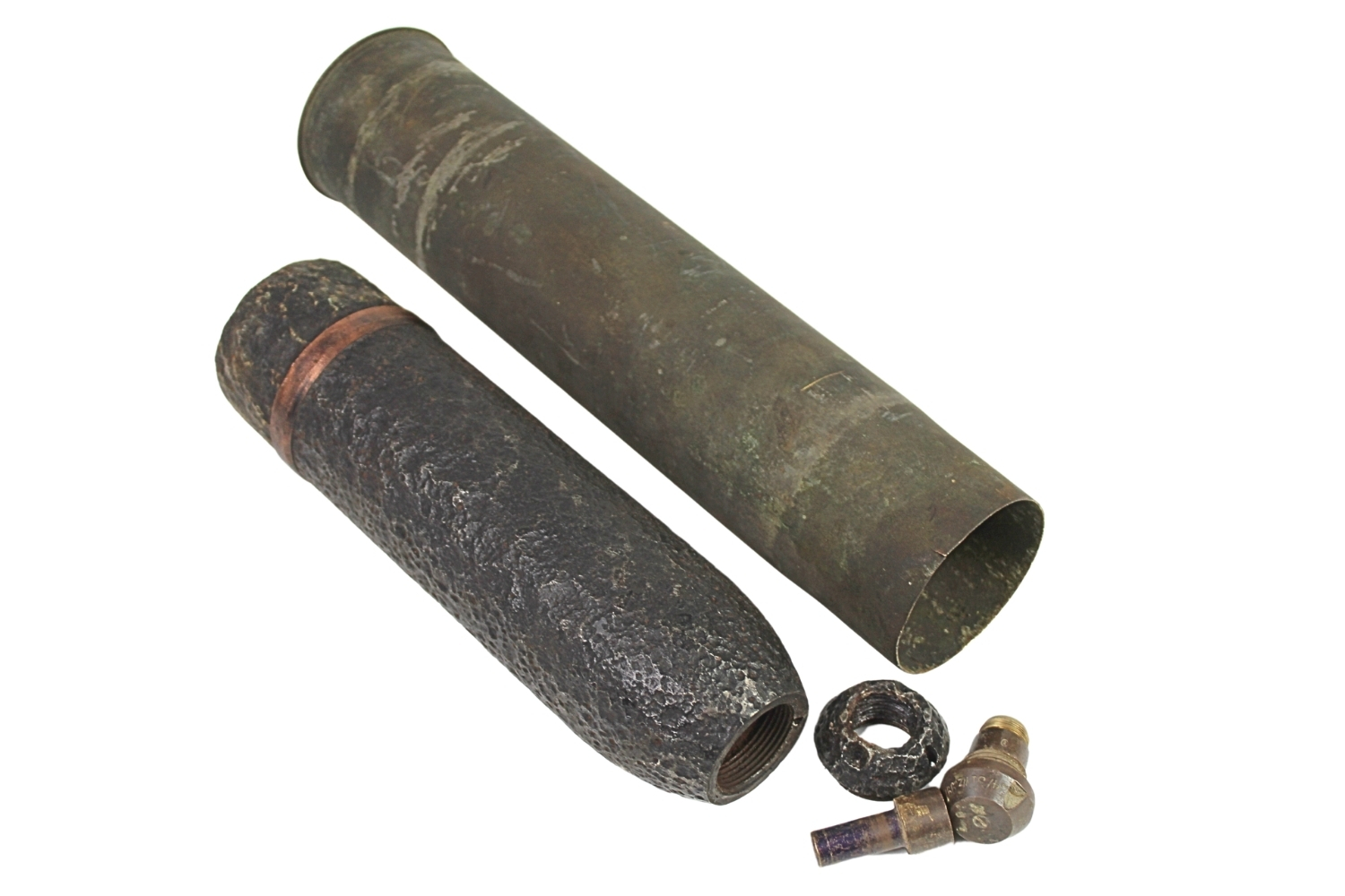 II RP Armata 75mm wz.1897 skorupa dekoracyjna 