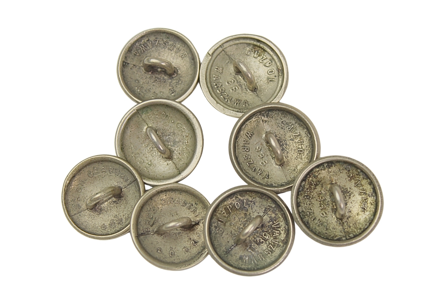 Zestaw Guzików mundurowych wz.28