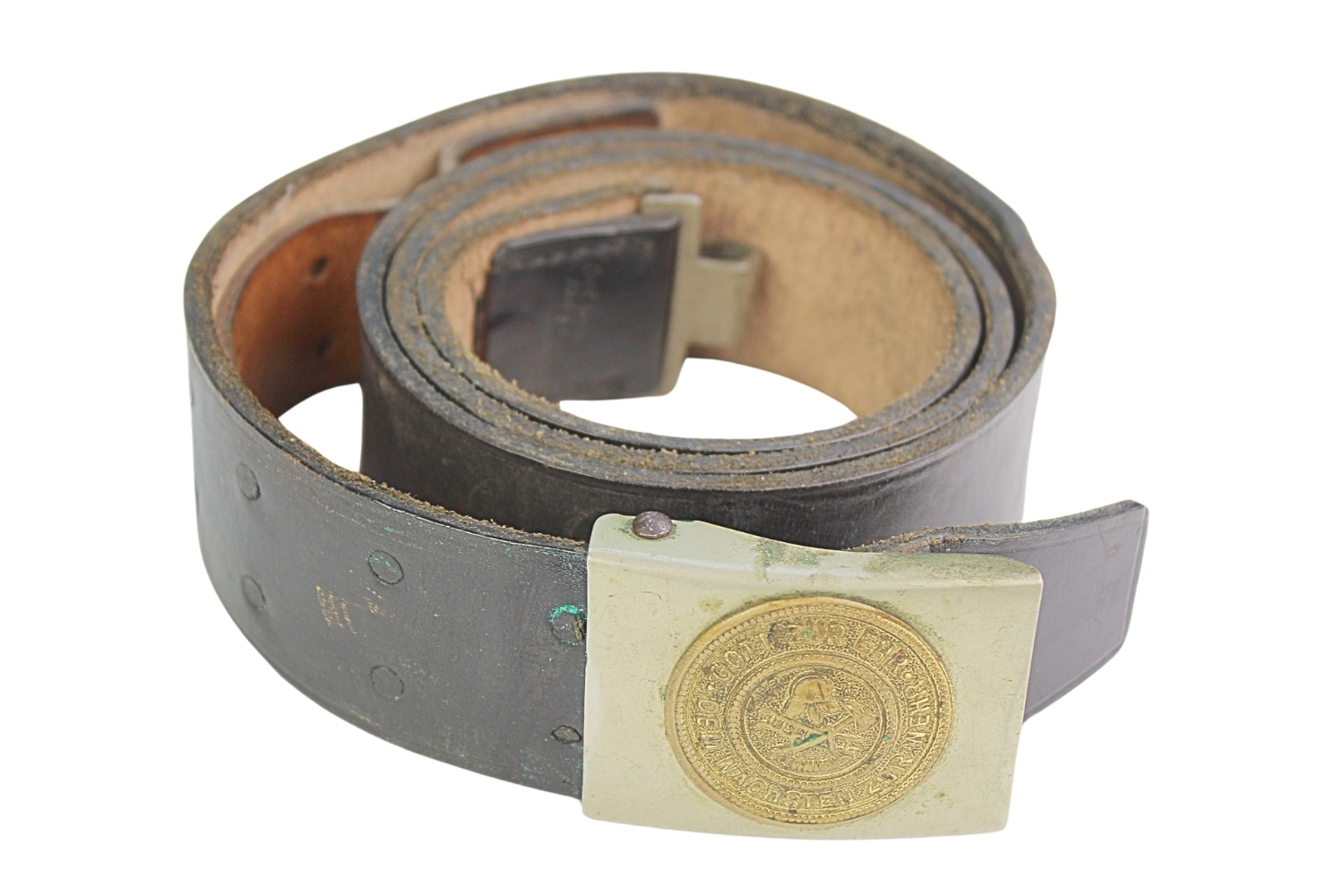 Pas z klamrą straż pożarna Niemcy Albert Rommeda Bielefeld